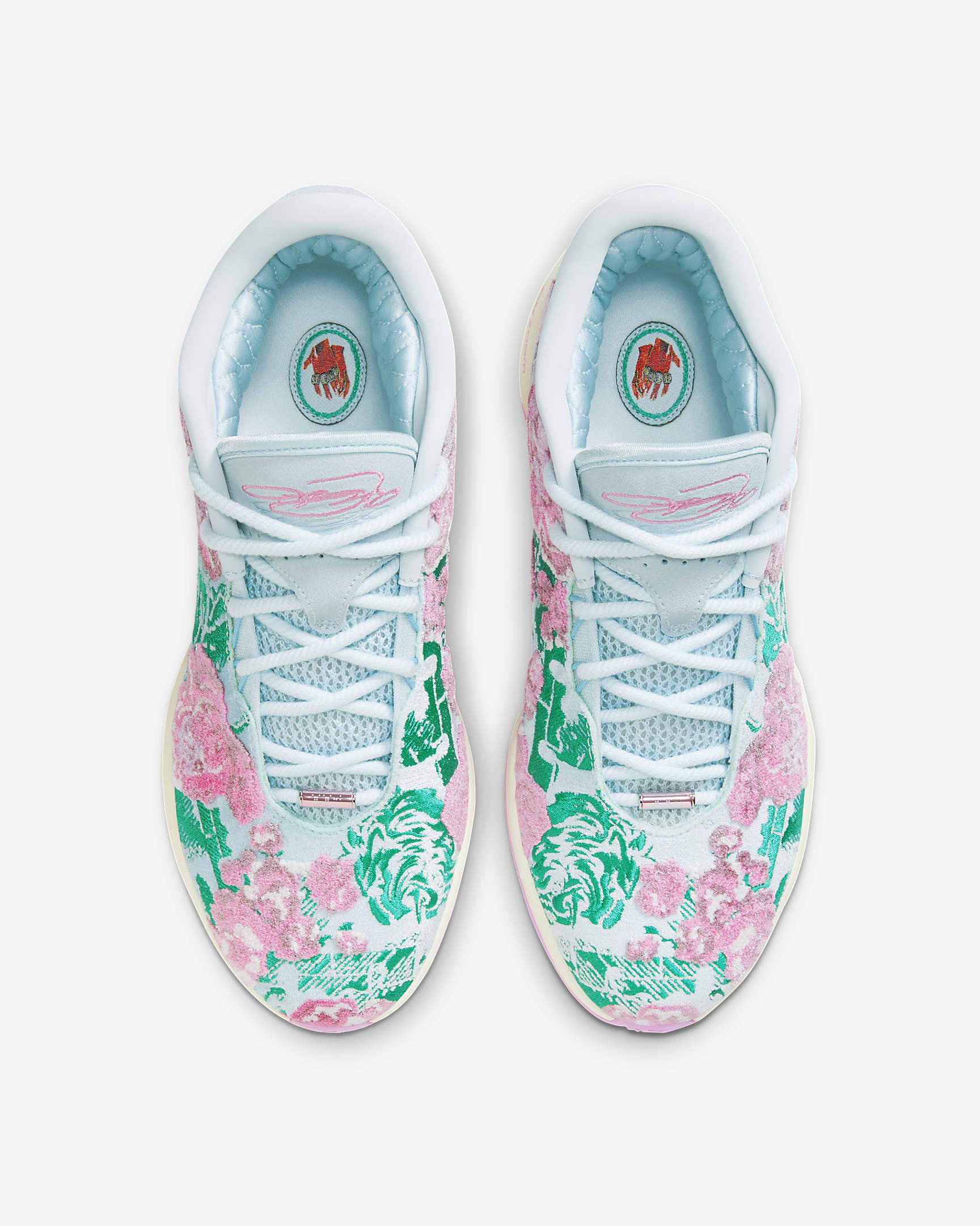 LeBron XXI Premium EP Basketball Shoes - Glacier Blue/Stadium Green/Beyond Pink/Coconut Milk