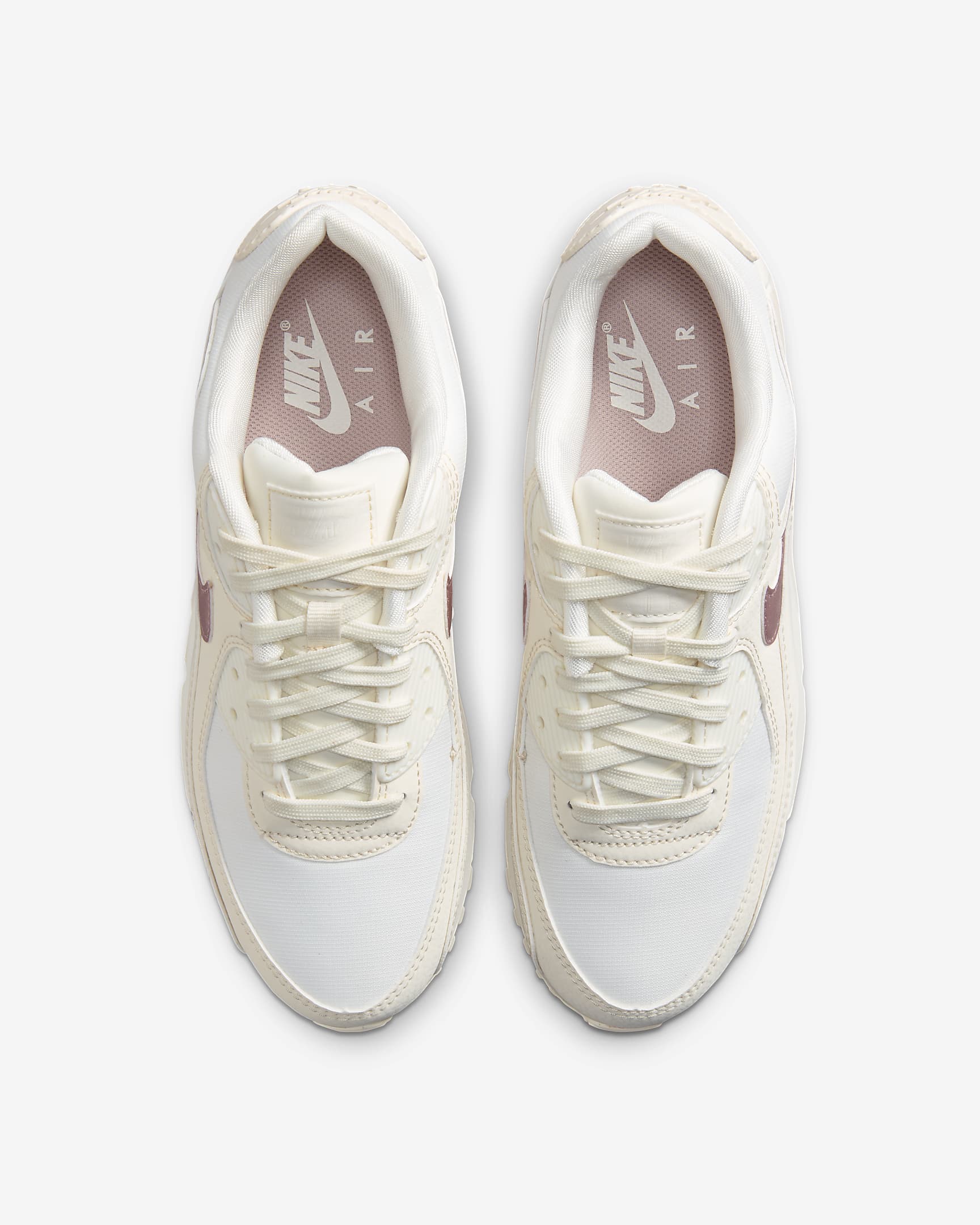 Nike Air Max 90 Women's Shoes - Sail/Phantom/Pink Oxford