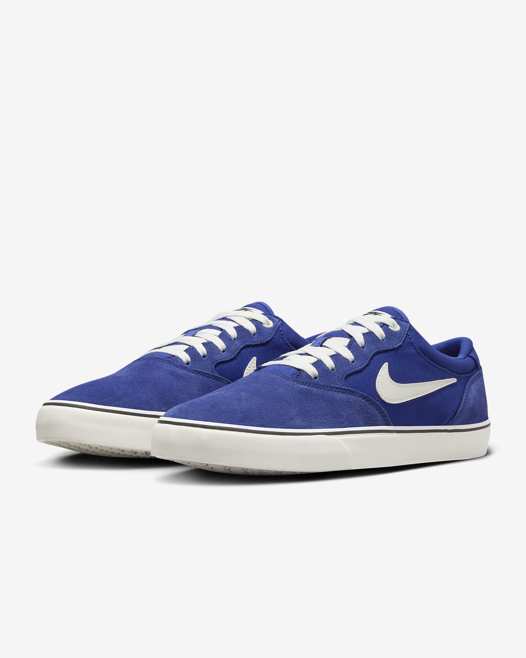 รองเท้าสเก็ตบอร์ด Nike SB Chron 2 - Deep Royal Blue/Deep Royal Blue/Sail/Sail