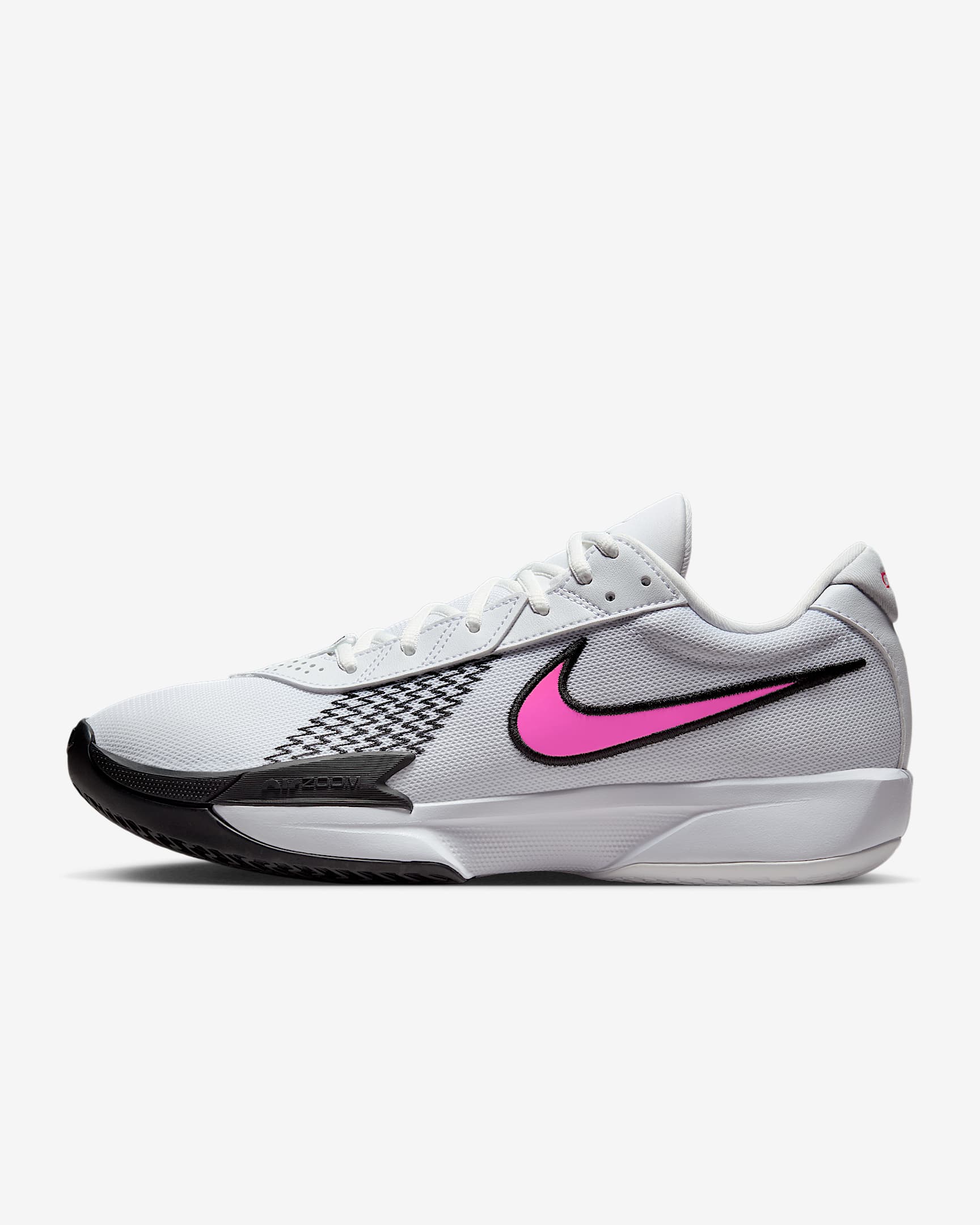 Nike G.T. Cut Academy Basketballschuh - Weiß/Schwarz/Pink Blast