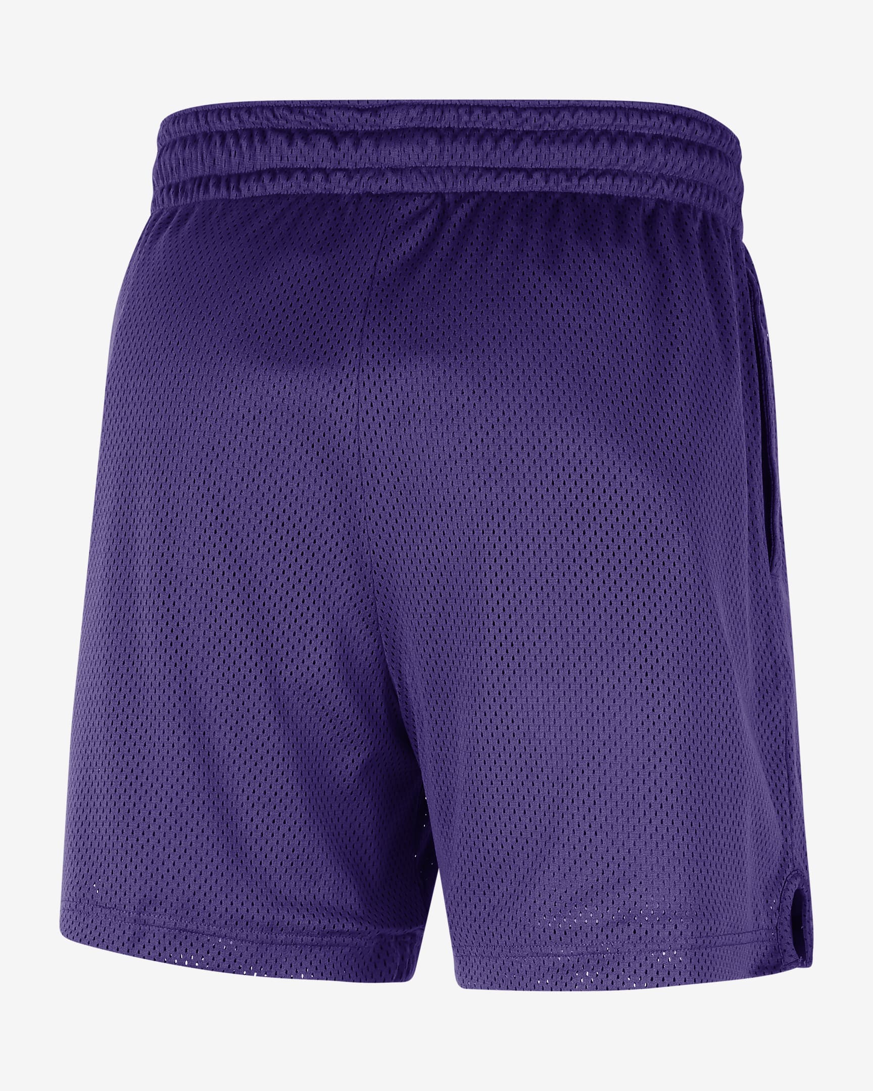 Calções de malha NBA Nike Los Angeles Lakers para homem - Roxo Field