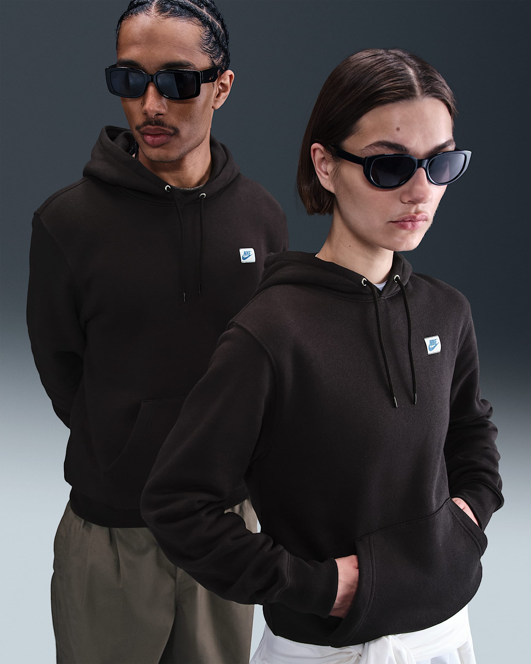 Nike Club Men's Pullover Fleece Hoodie - Black