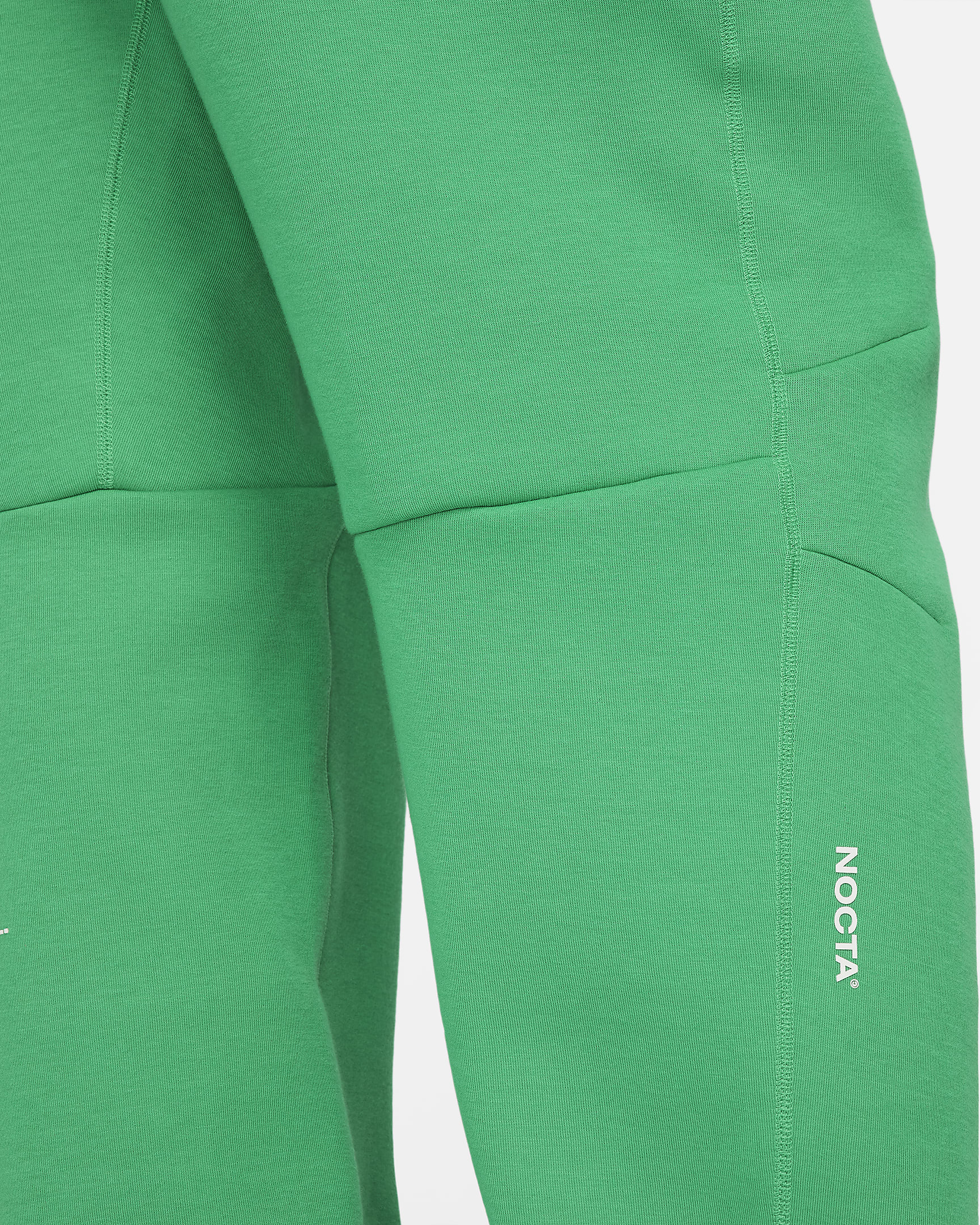 NOCTA Tech Fleece joggingbroek met open zoom voor heren - Stadium Green/Sail