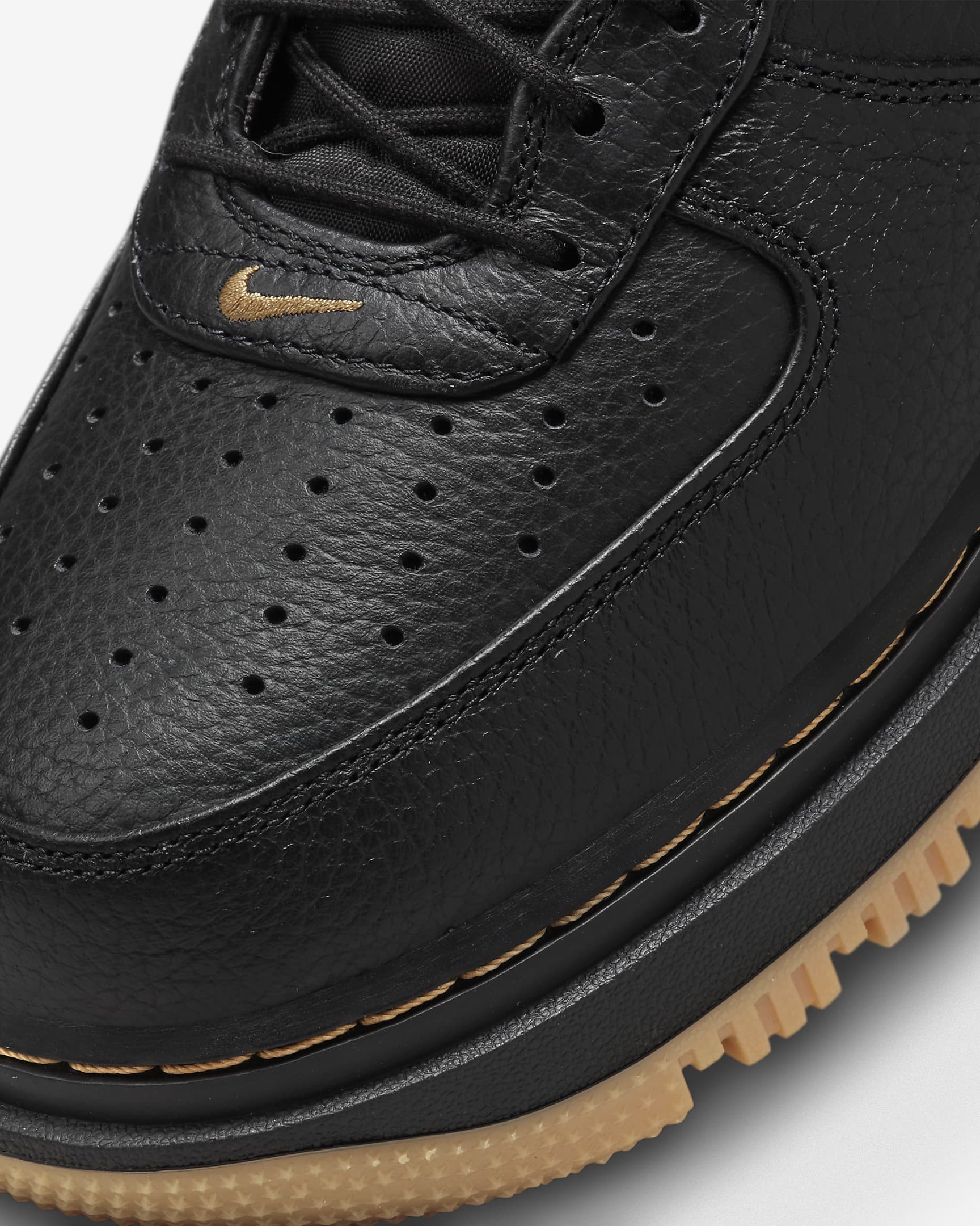 Nike Air Force 1 Luxe Men's Shoes - Black/Bucktan/Gum Yellow/Black