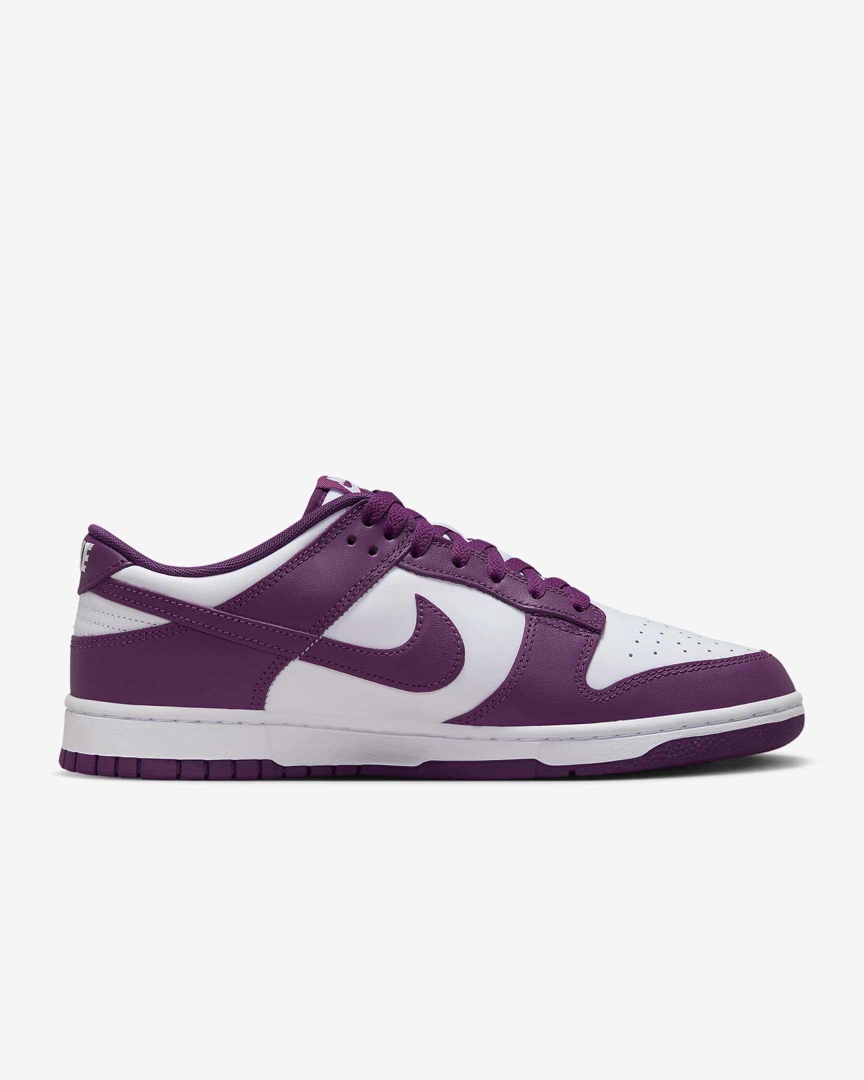 Nike Dunk Low Retro herresko - Hvit/Hvit/Viotech