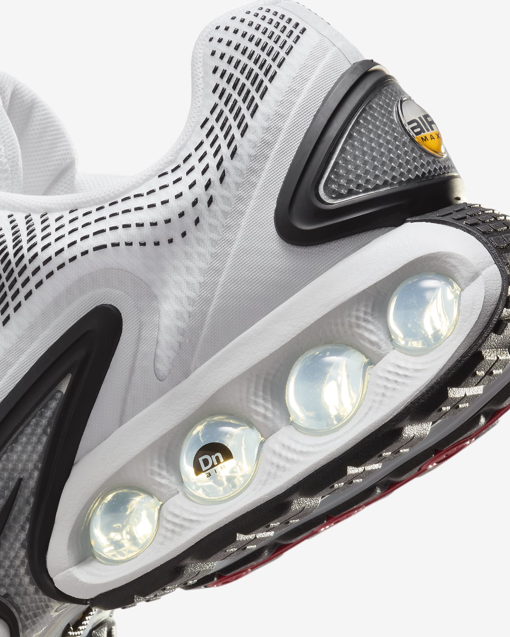 Nike Air Max Dn Shoes - White/Photon Dust/Metallic Silver/Black