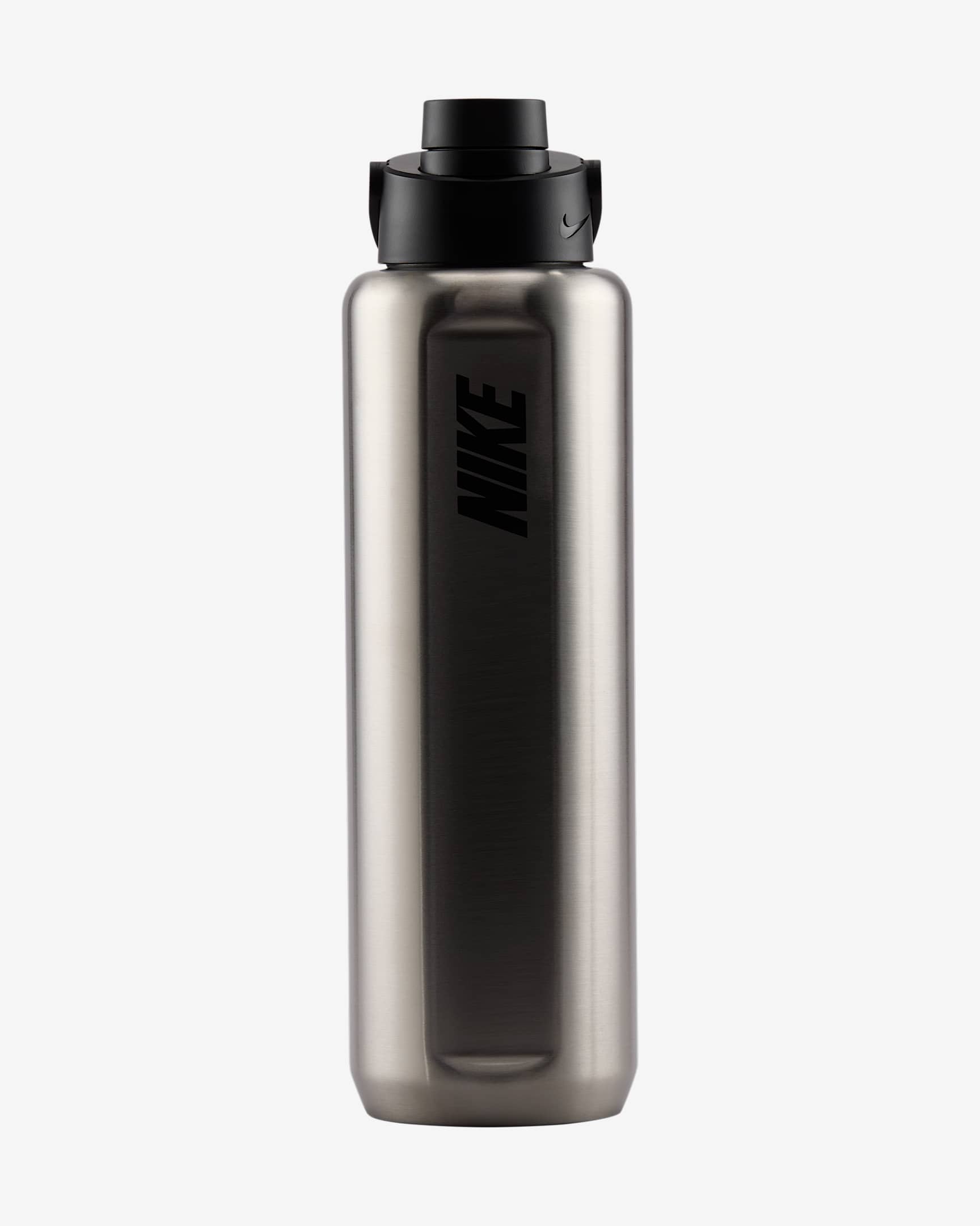 Botella de acero inoxidable con pico Nike Recharge (946 ml) - Acero