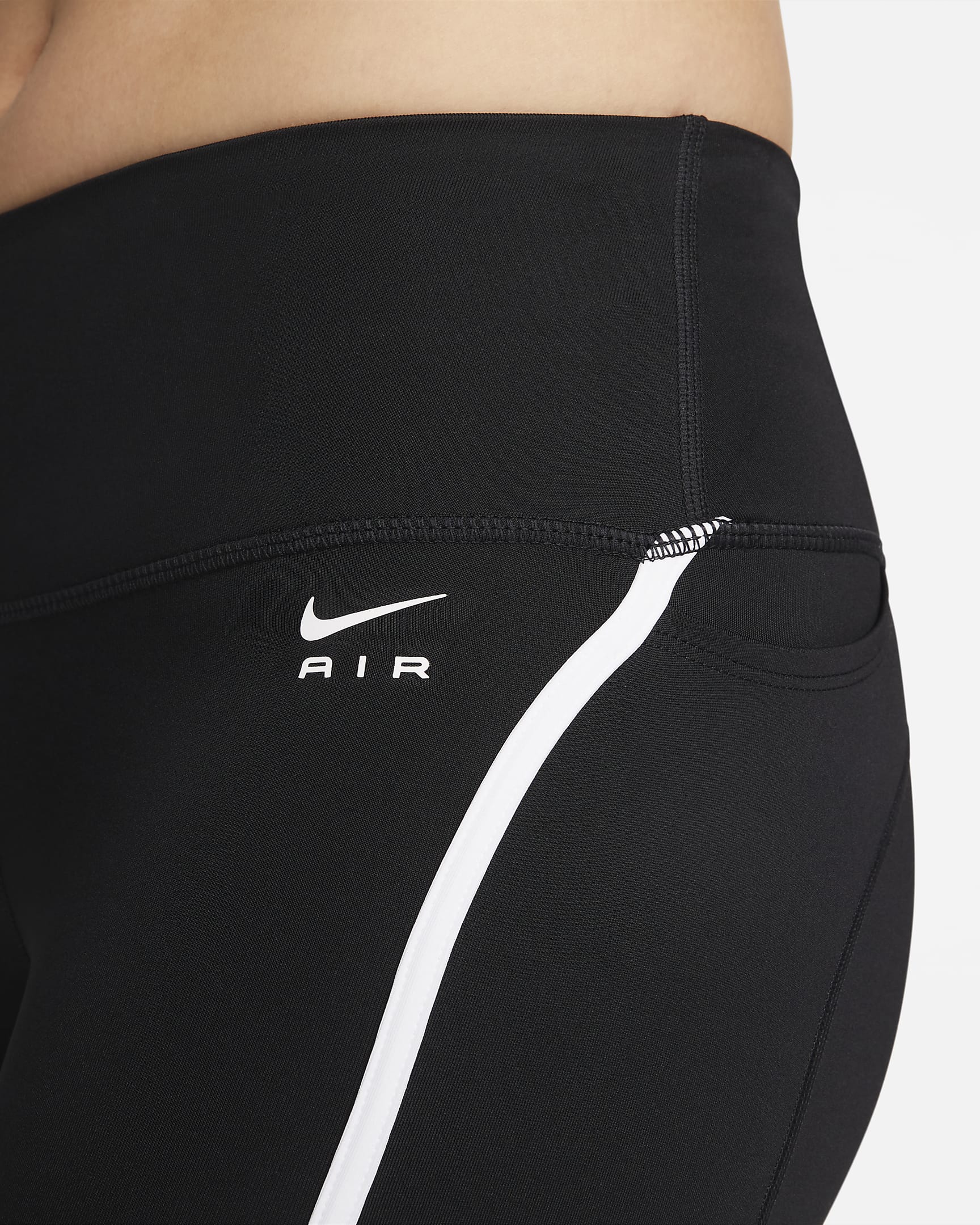 Nike Air Fast Women's Mid-Rise 7/8 Running Leggings with Pockets. Nike IN