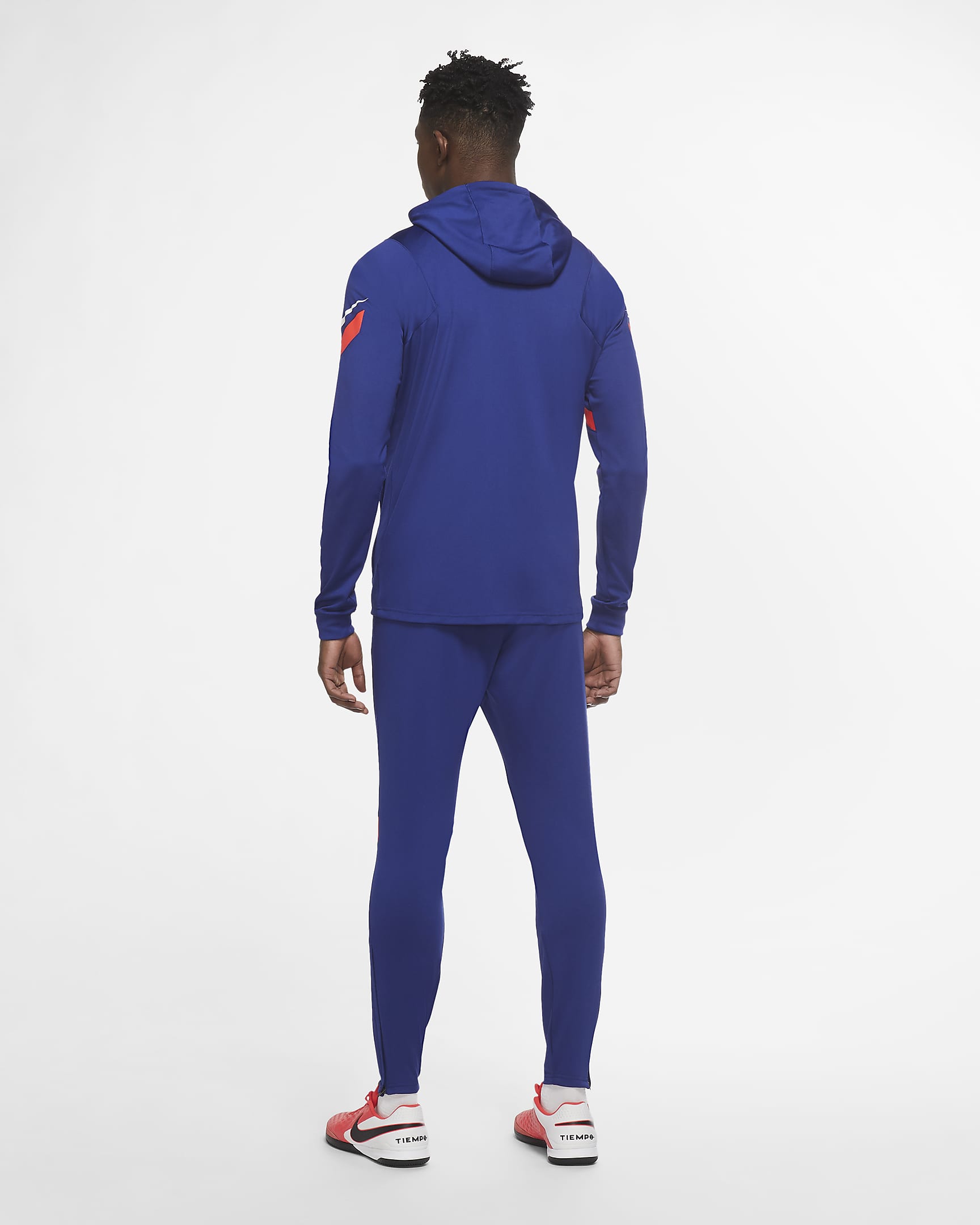 Nike Dri-FIT Strike Men's Knit Football Tracksuit - Deep Royal Blue/Deep Royal Blue/Bright Crimson/White