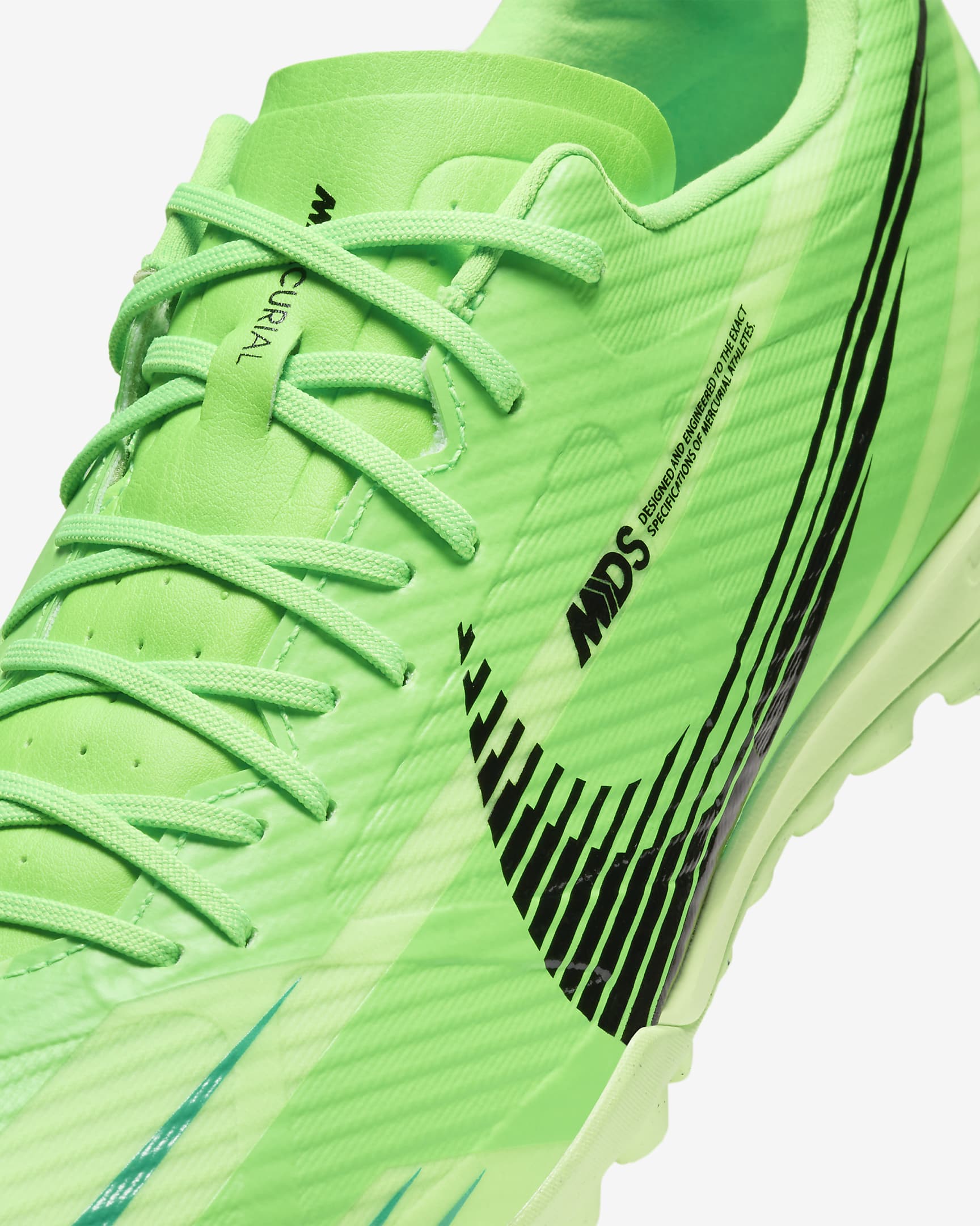 Nike Vapor 15 Academy Mercurial Dream Speed TF Low-Top Football Shoes - Green Strike/Stadium Green/Black