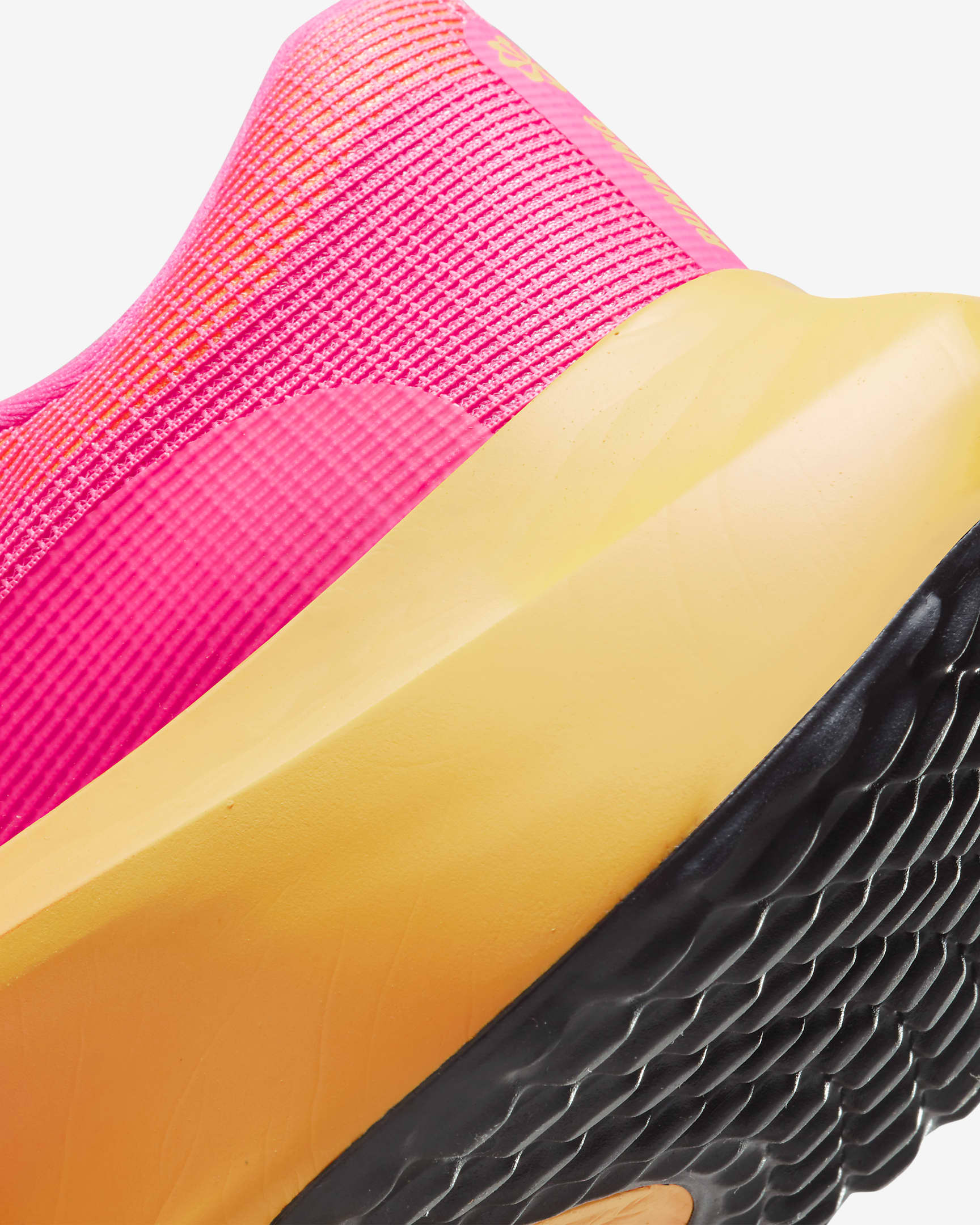 รองเท้าวิ่งโร้ดรันนิ่งผู้ชาย Nike Zoom Fly 5 - Hyper Pink/Laser Orange/ดำ