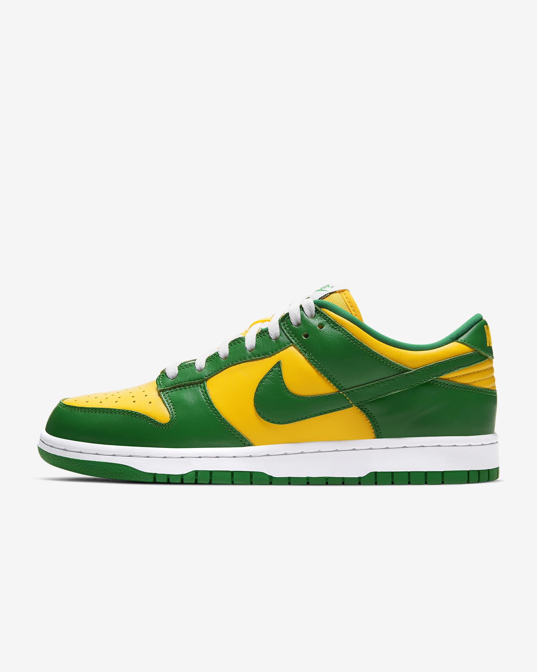 Nike Dunk 低筒 SP 男鞋 - Varsity Maize/白色/Pine Green