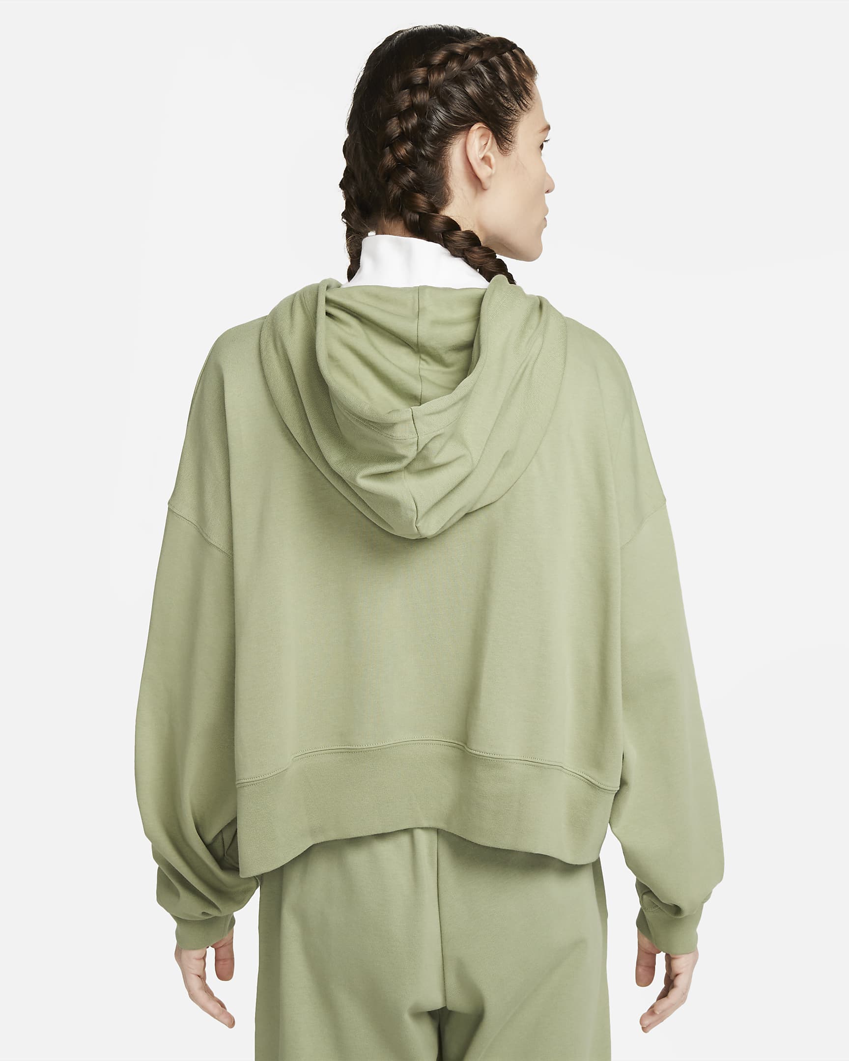 Nike Sportswear Women's Oversized Jersey Pullover Hoodie. Nike BG