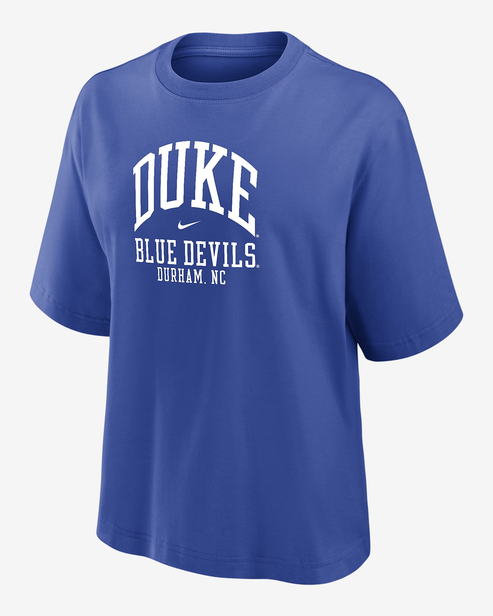 Duke Women's Nike College Boxy T-Shirt - Game Royal