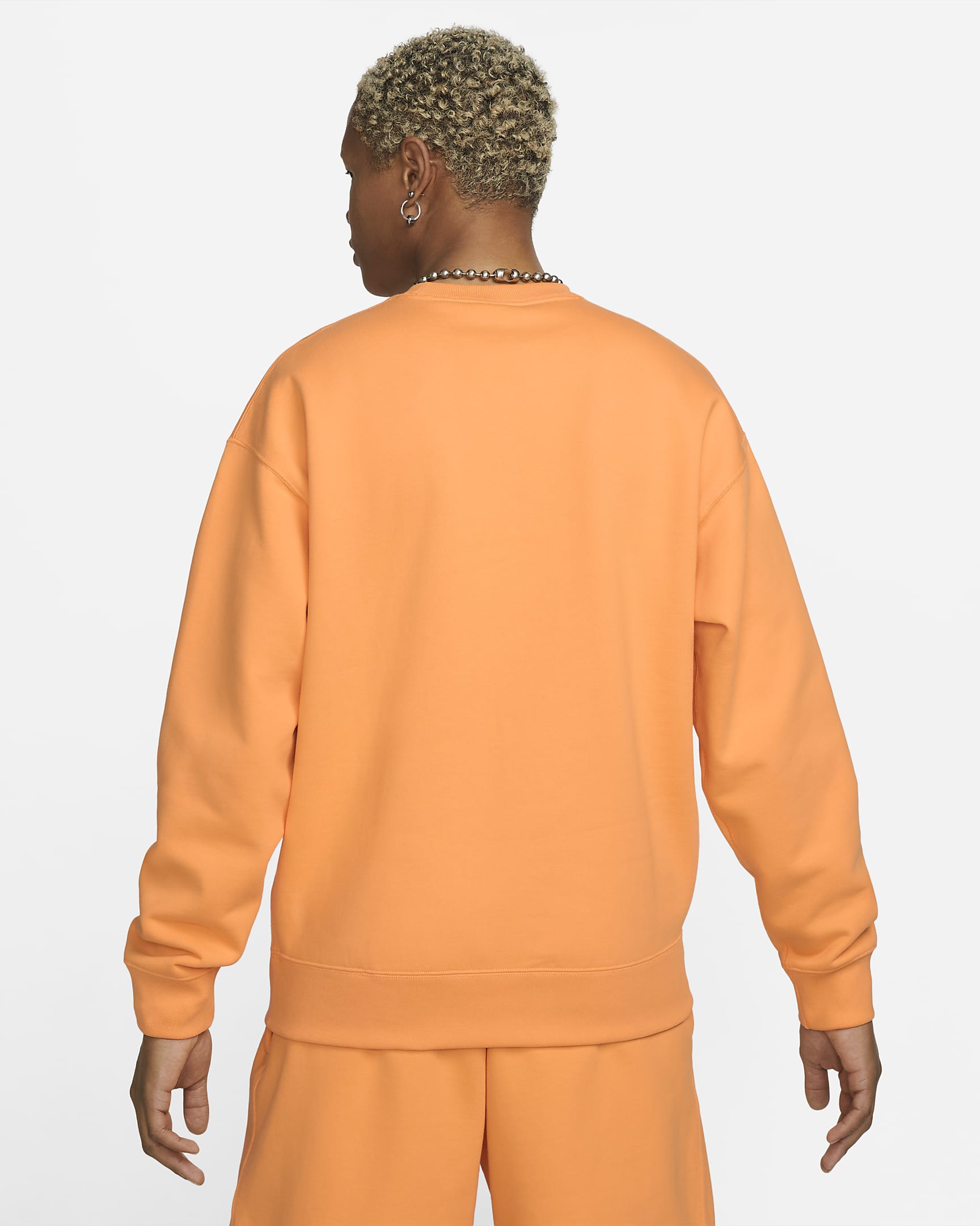 nikelab solo swoosh fleece crew