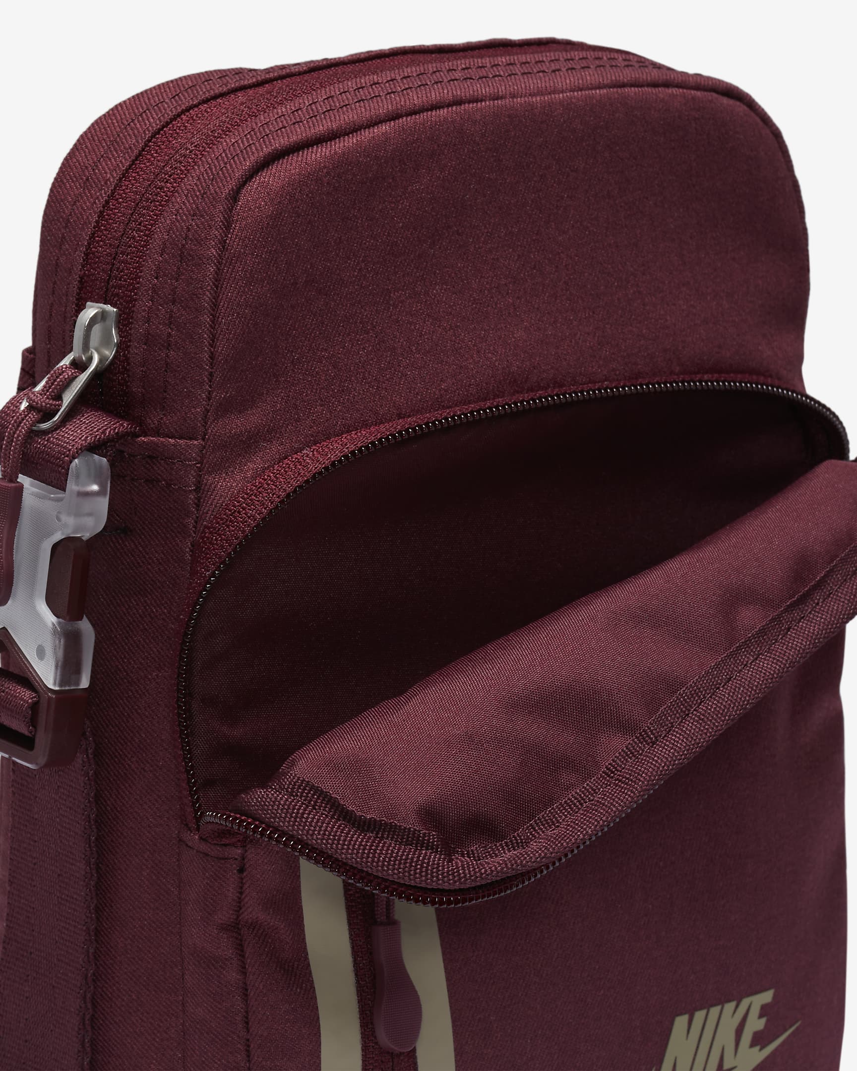 Nike Elemental Premium Crossbody Bag (4L) - Night Maroon/Night Maroon/Khaki