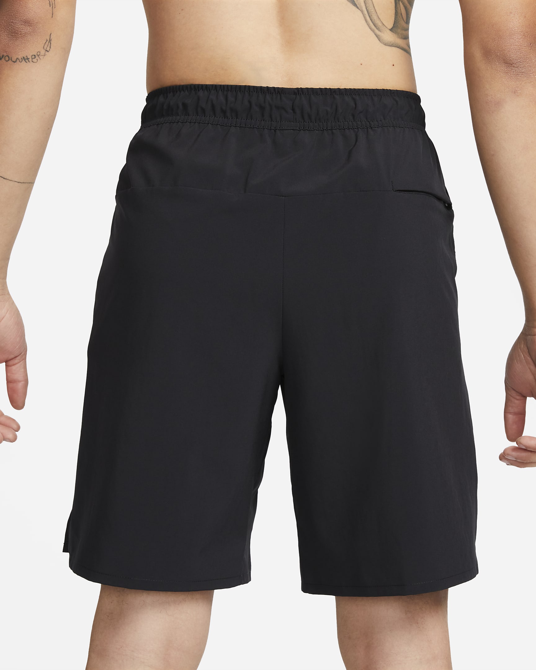 Shorts versatili non foderati Dri-FIT 23 cm Nike Unlimited – Uomo - Nero/Nero/Nero