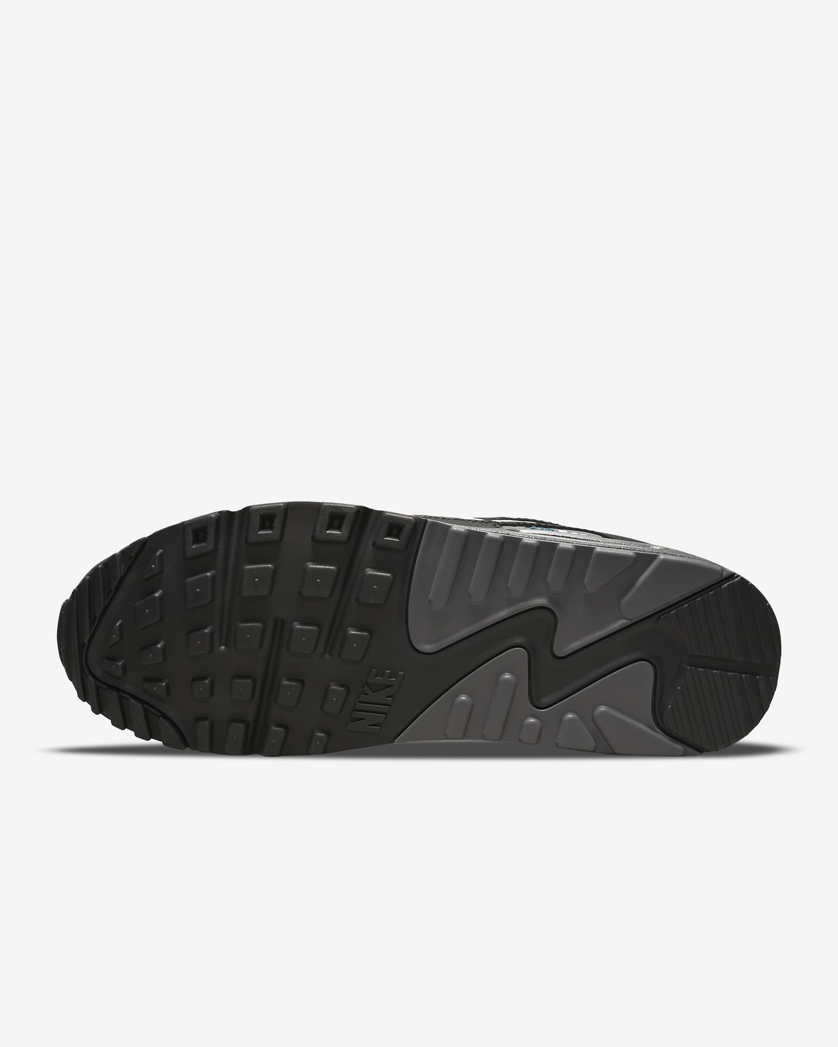 Nike Air Max 90 Men's Shoes - Black/Marina/Iron Grey/White