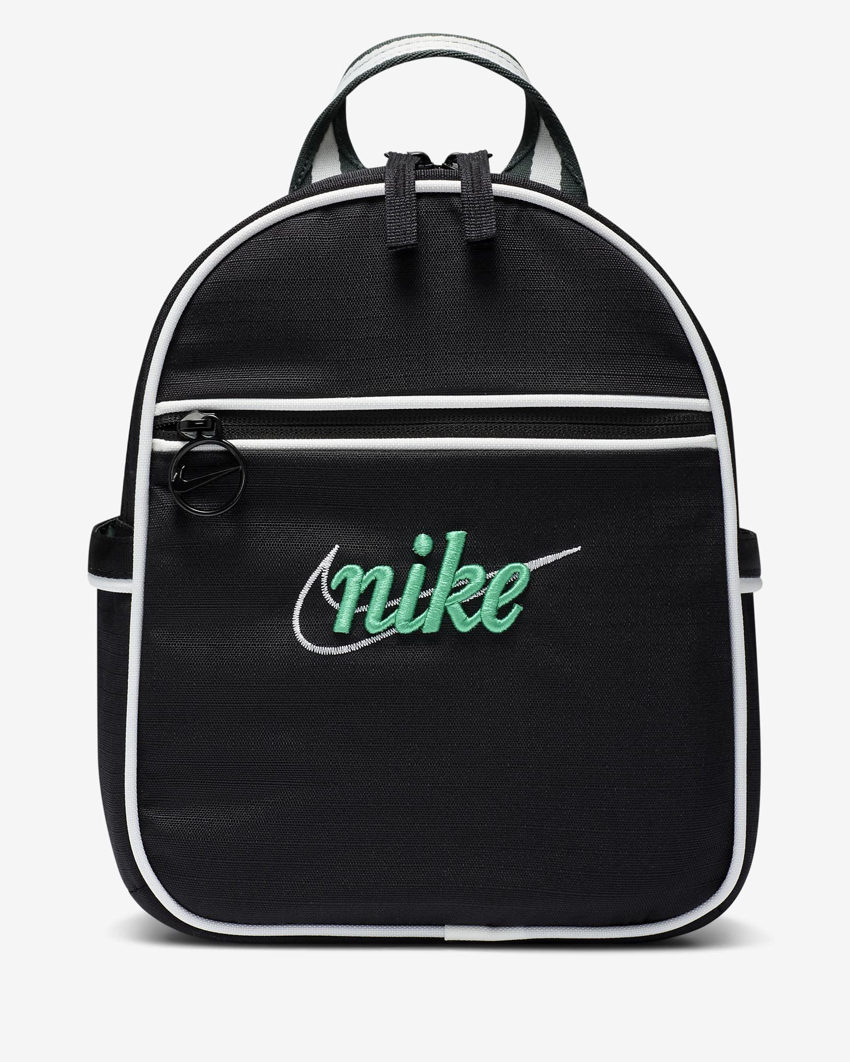 Minimochila Nike Sportswear Futura 365 (6 L) - Negro/Vela/Verde estadio