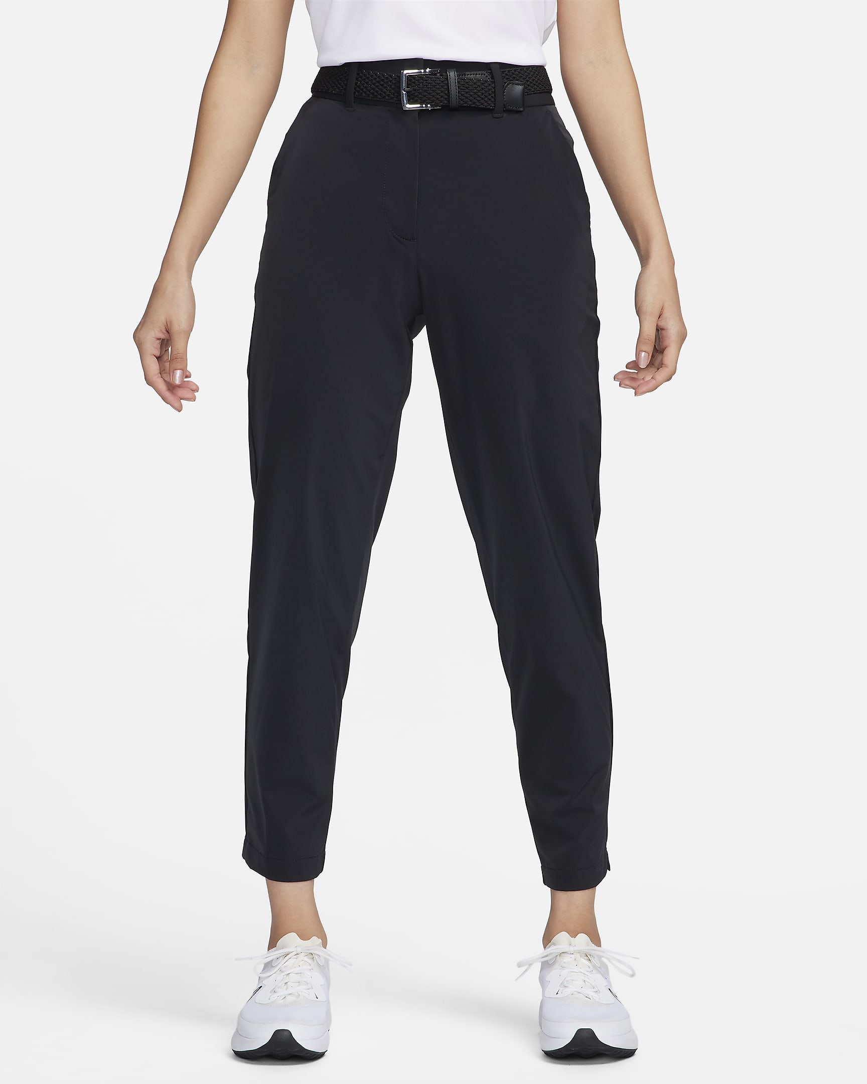 Nike Dri-FIT Tour Women's Golf Trousers - Black/White