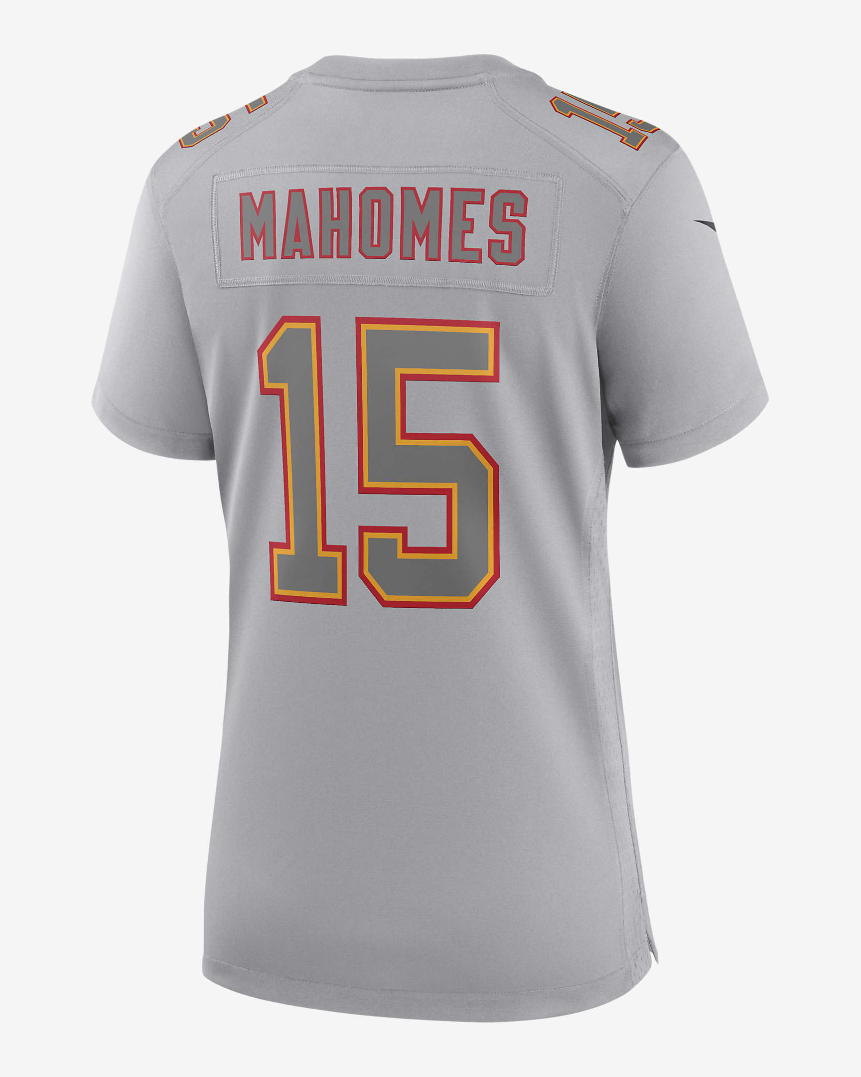 Patrick Mahomes Kansas City Chiefs Super Bowl LVIII Women's Nike NFL Atmosphere Game Jersey - Grey