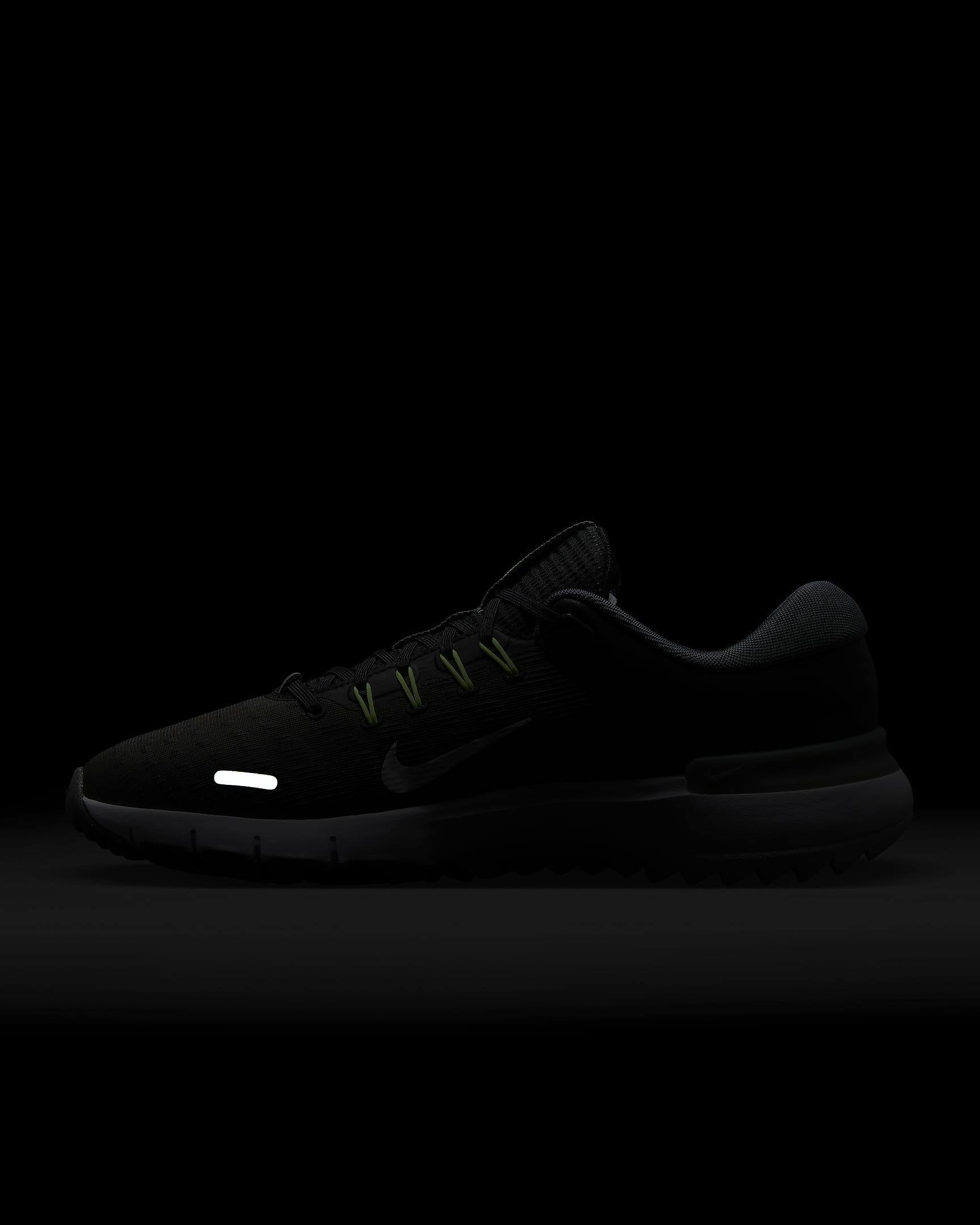 Nike Free Golf NN Golf Shoes (Wide) - Black/Iron Grey/Volt/White