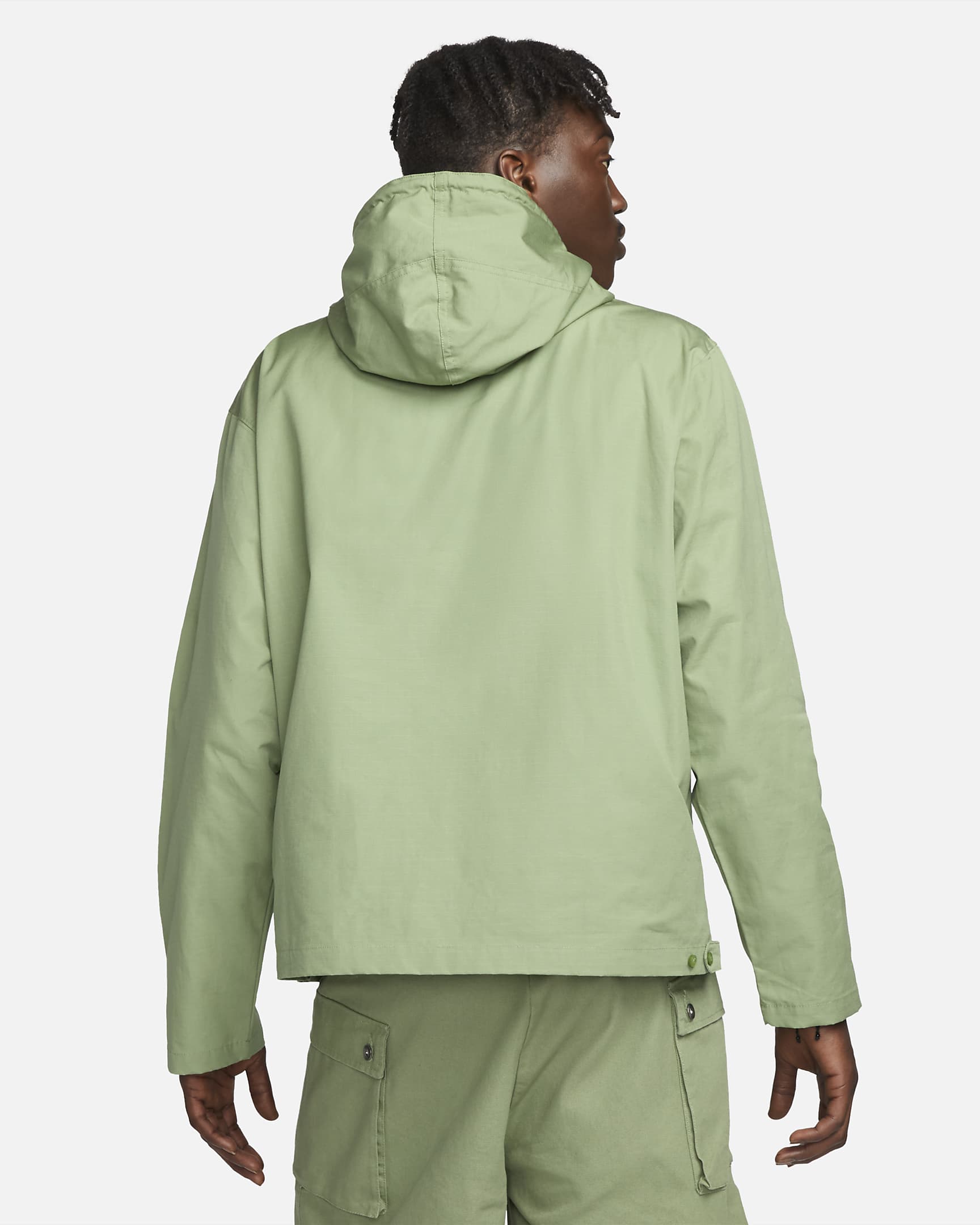 Nike Life Men's Woven Pullover Field Jacket. Nike IE