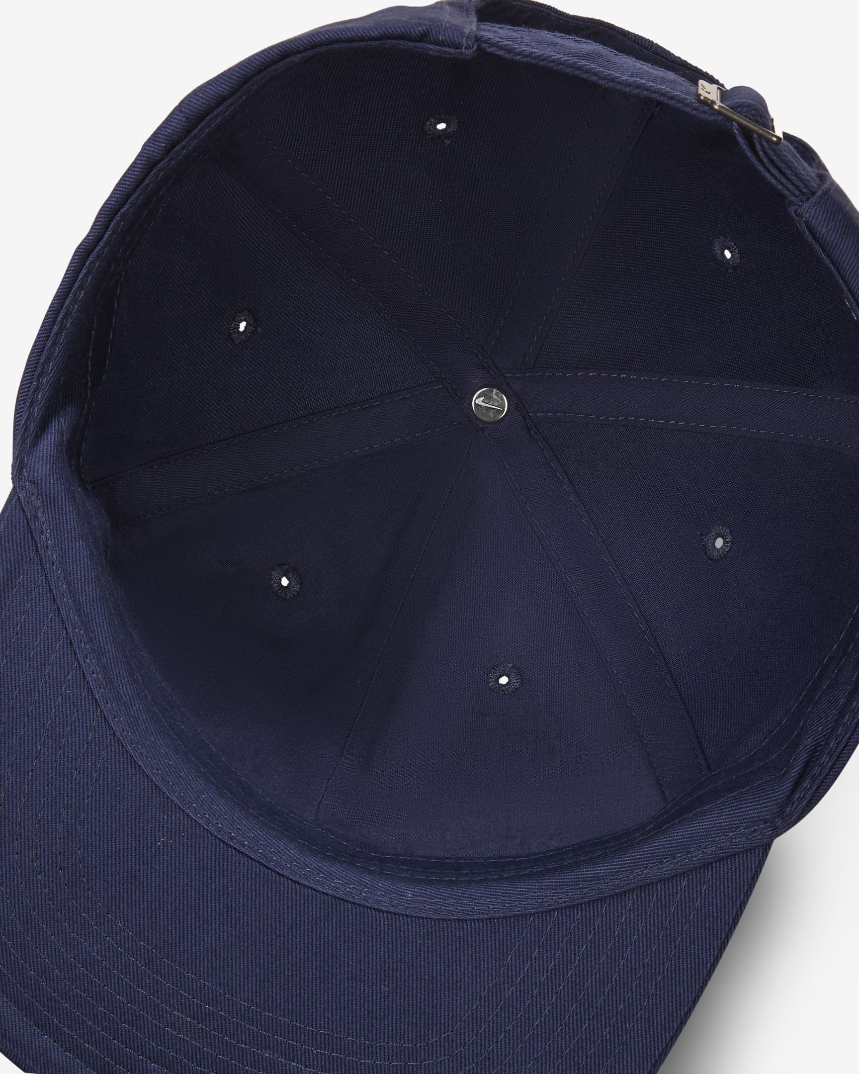 Nike Club Unstrukturierte Cap mit flachem Schirm - Midnight Navy/Midnight Navy