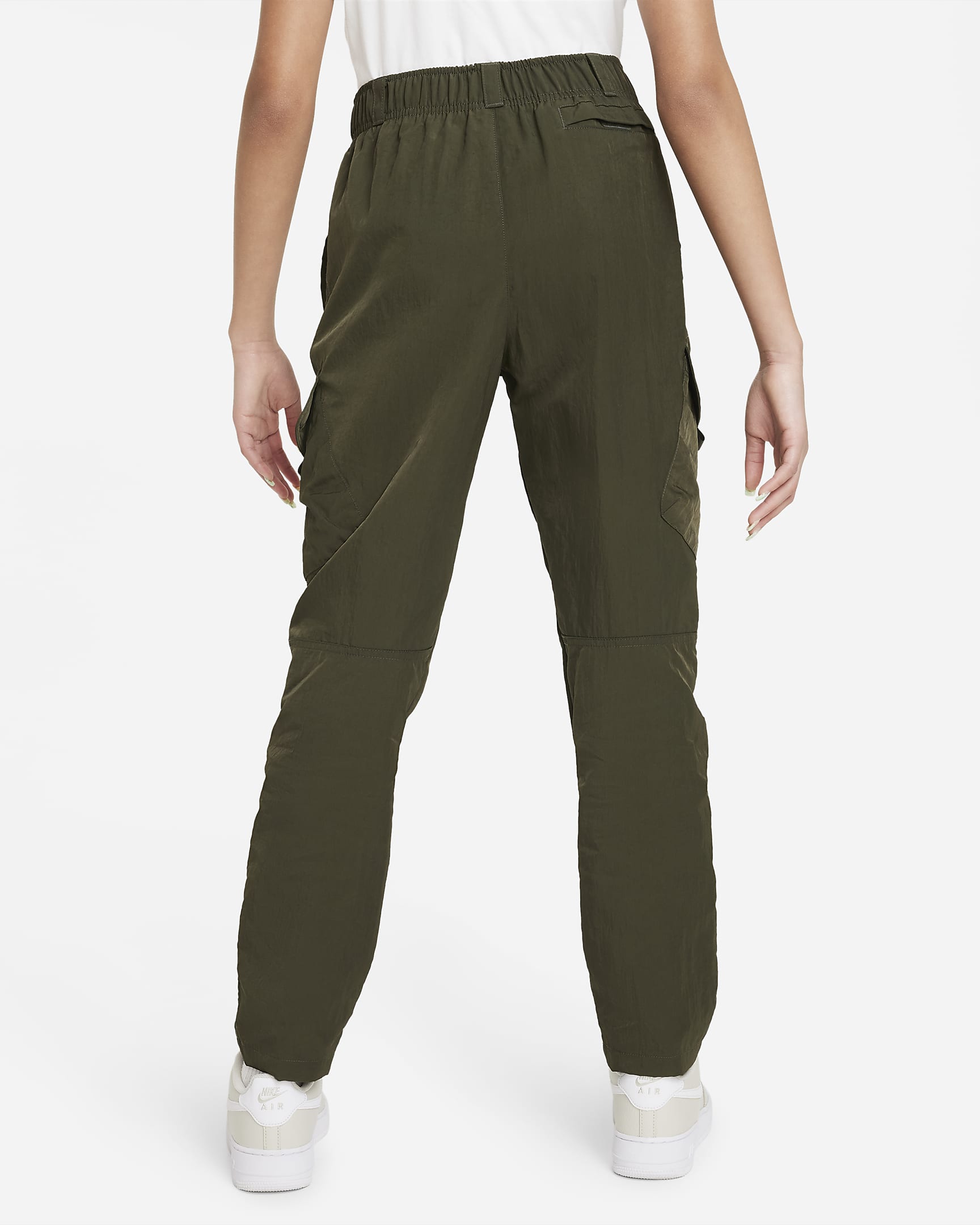 Nike Outdoor Play Older Kids' Woven Cargo Trousers - Cargo Khaki