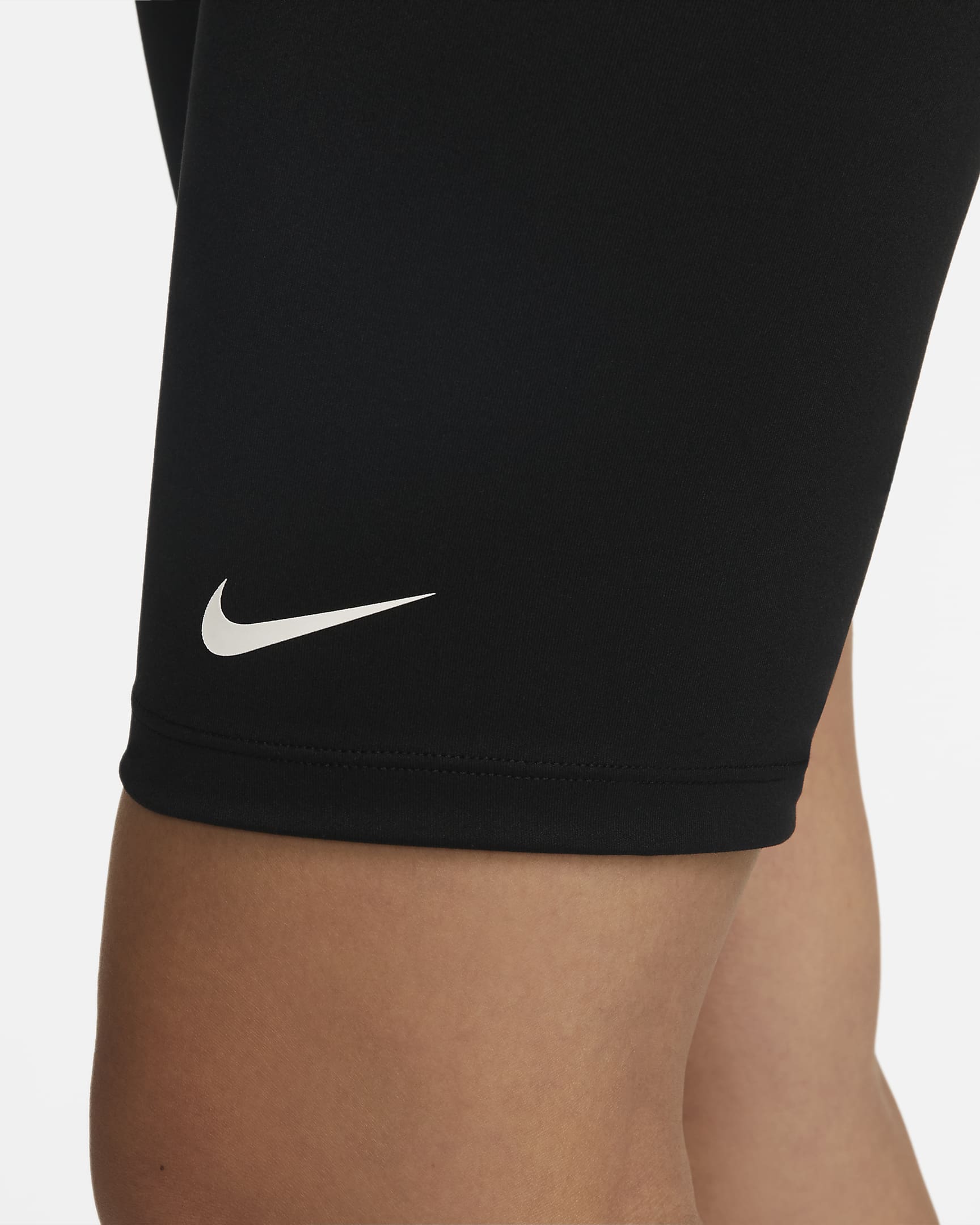 Nike One (M) Women's 18cm (approx.) Maternity Shorts - Black/White