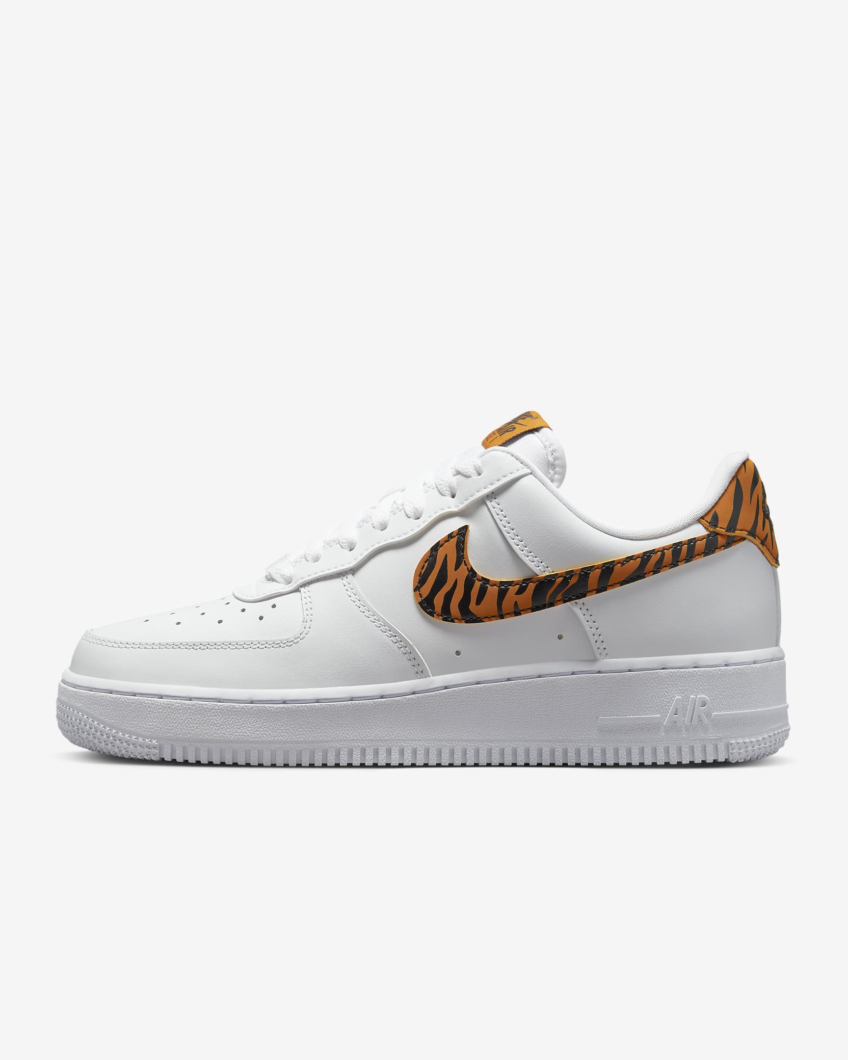 Nike Air Force 1 '07 Women's Shoes - White/Black/Monarch/Multi-Colour