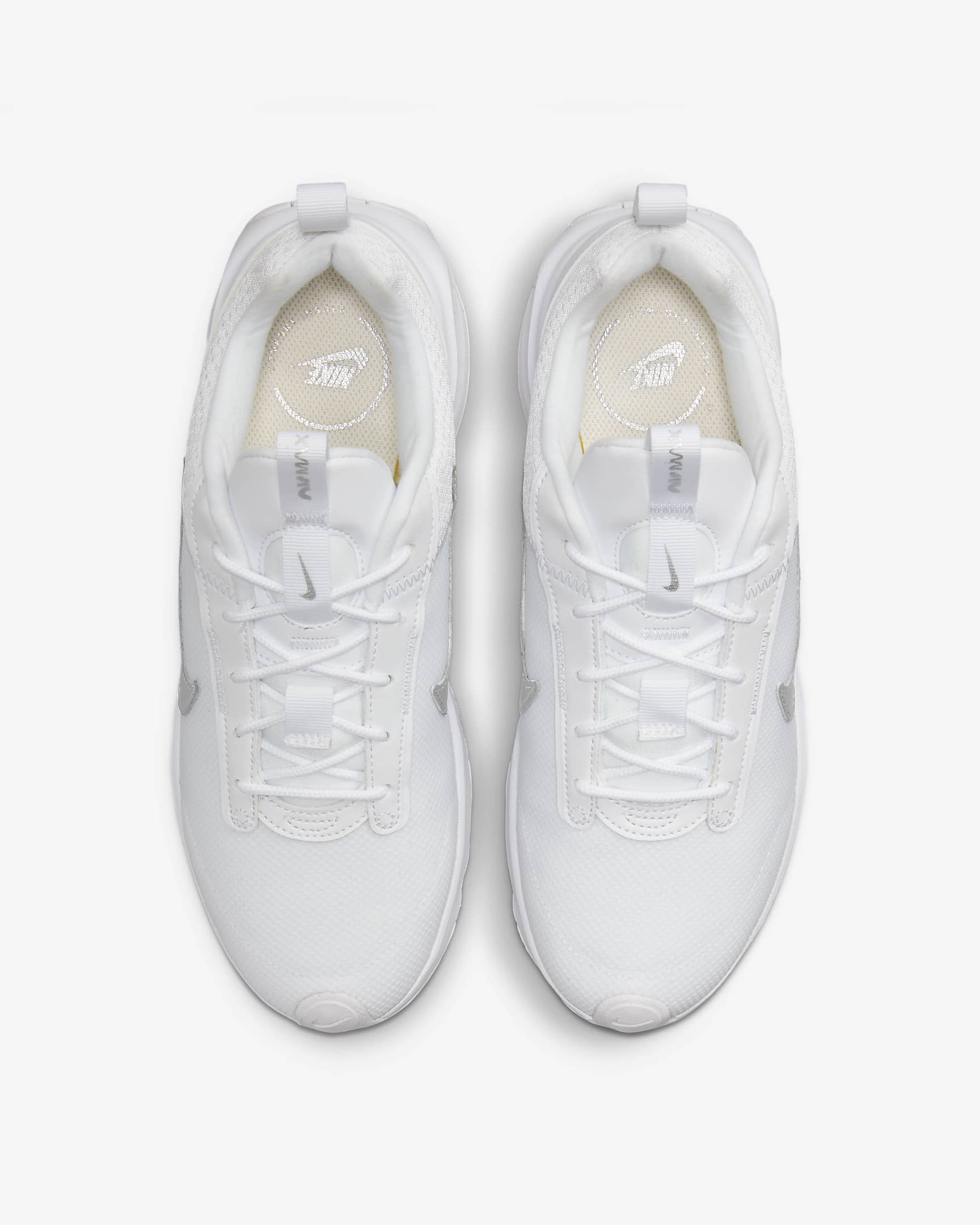 Nike Air Max INTRLK Lite Women's Shoes - White/White/Metallic Silver