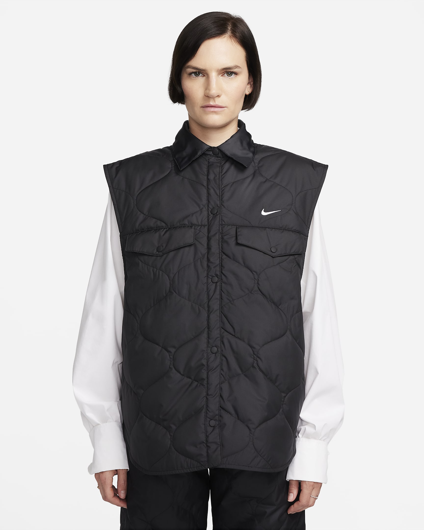 Nike Sportswear Essential Women's Gilet - Black/White