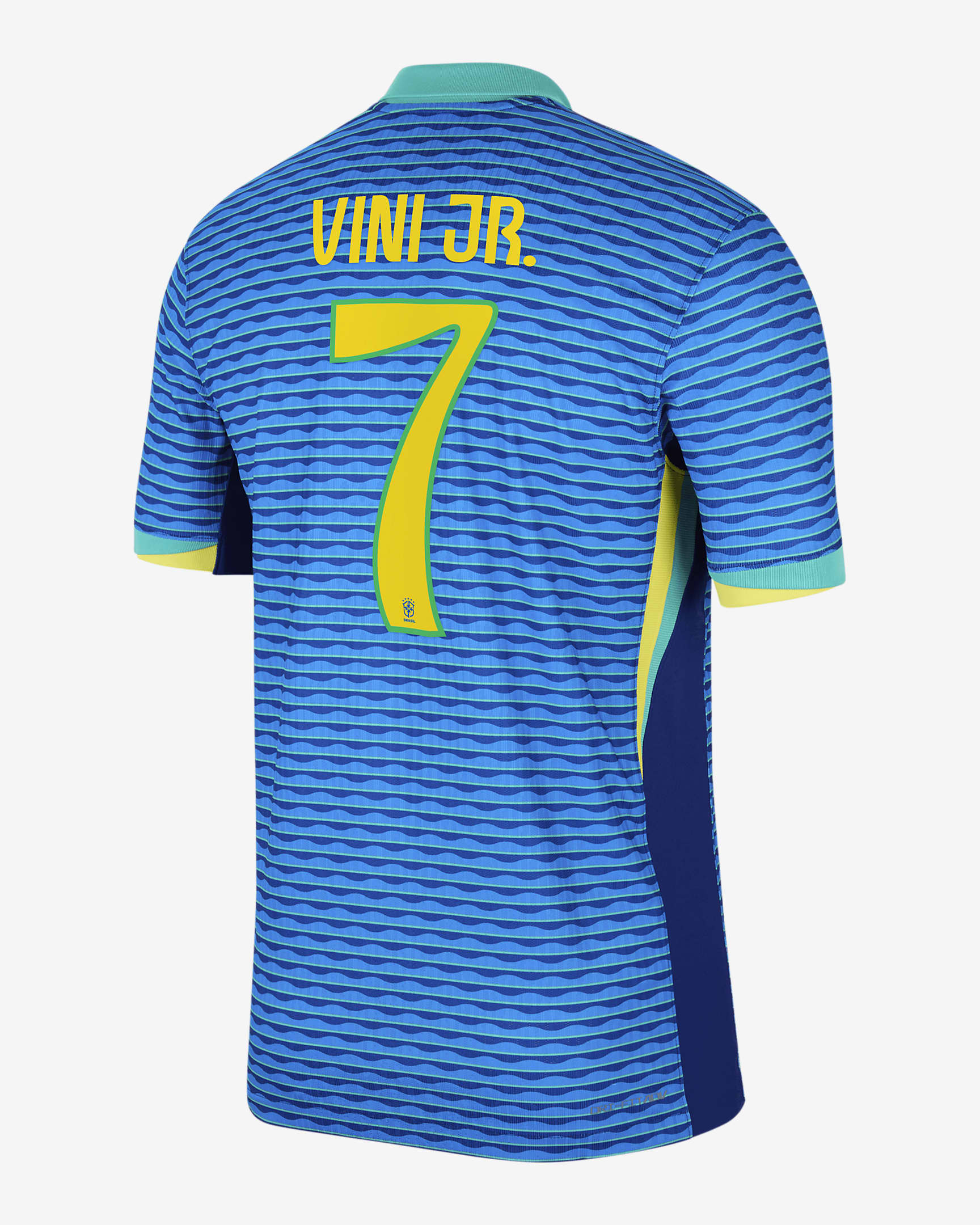 Vini Jr. Brazil National Team 2024 Match Away Men's Nike DriFIT ADV