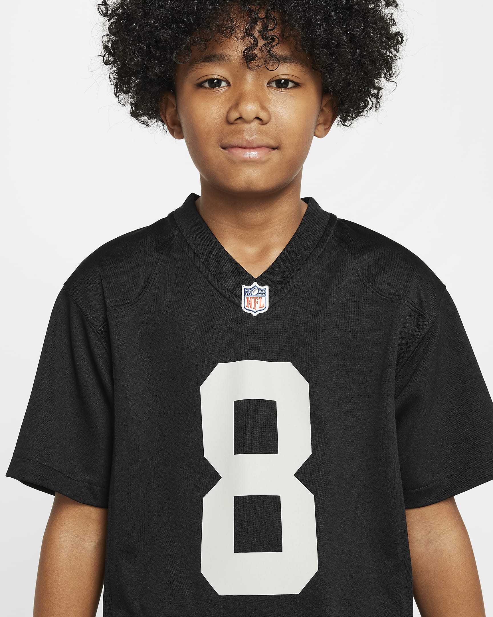 Joshua Jacobs Las Vegas Raiders Older Kids' Nike NFL Game Jersey - Black