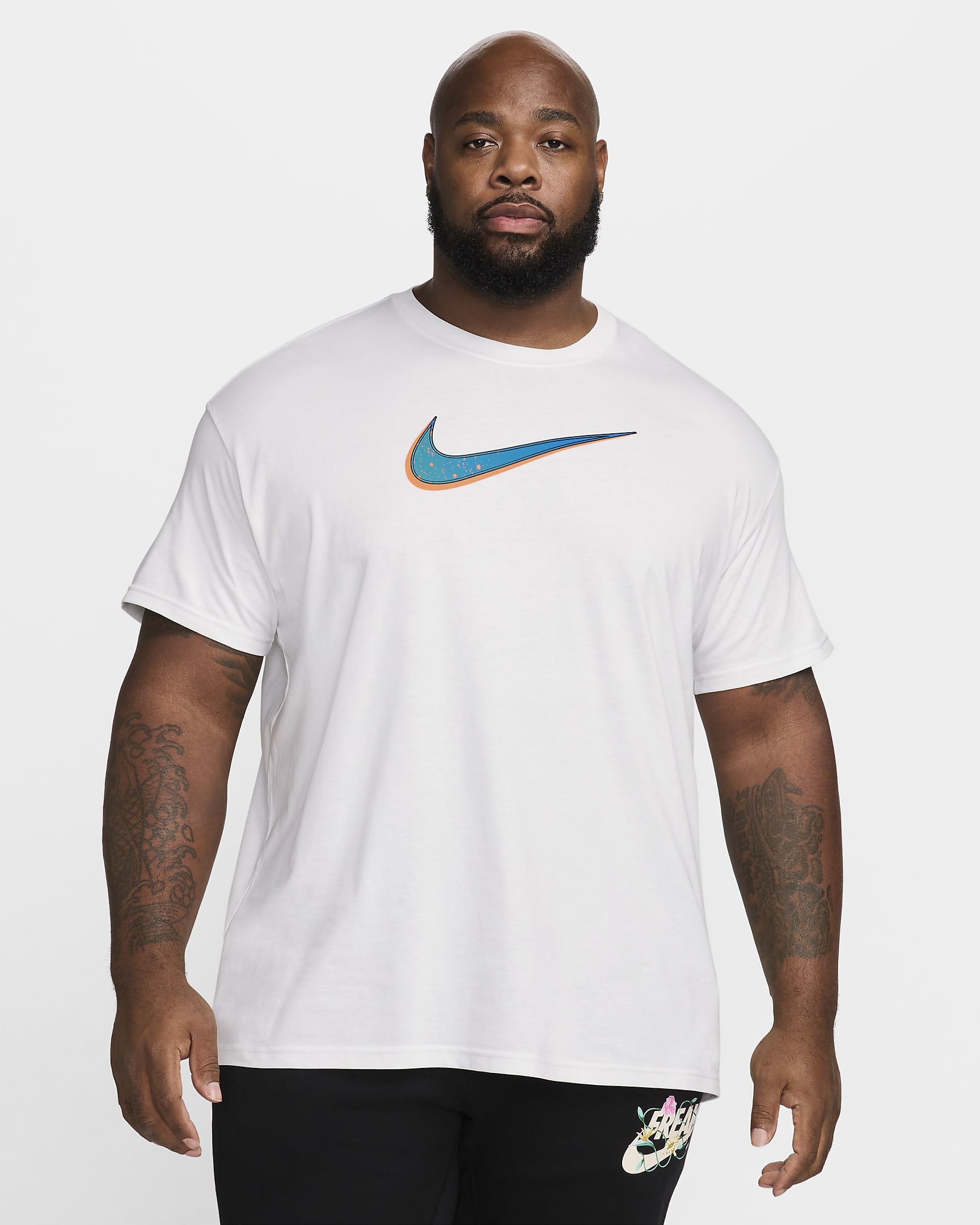 Playera de básquetbol M90 para hombre LeBron - Blanco cumbre