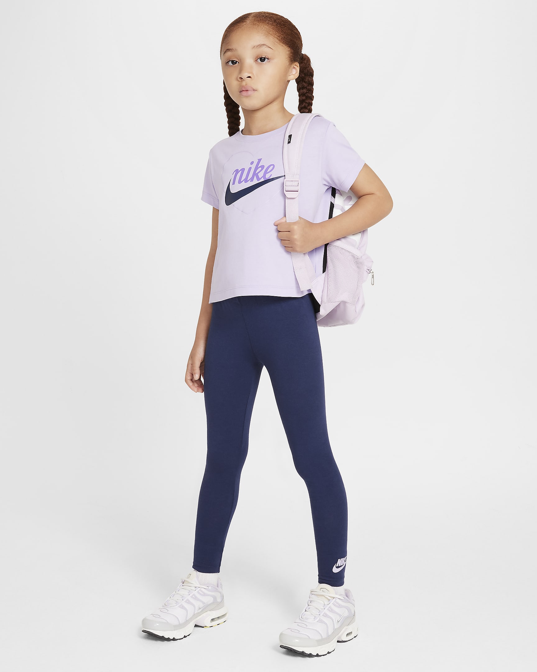 Nike New Impressions Little Kids' Heart Graphic T-Shirt - Hydrangeas