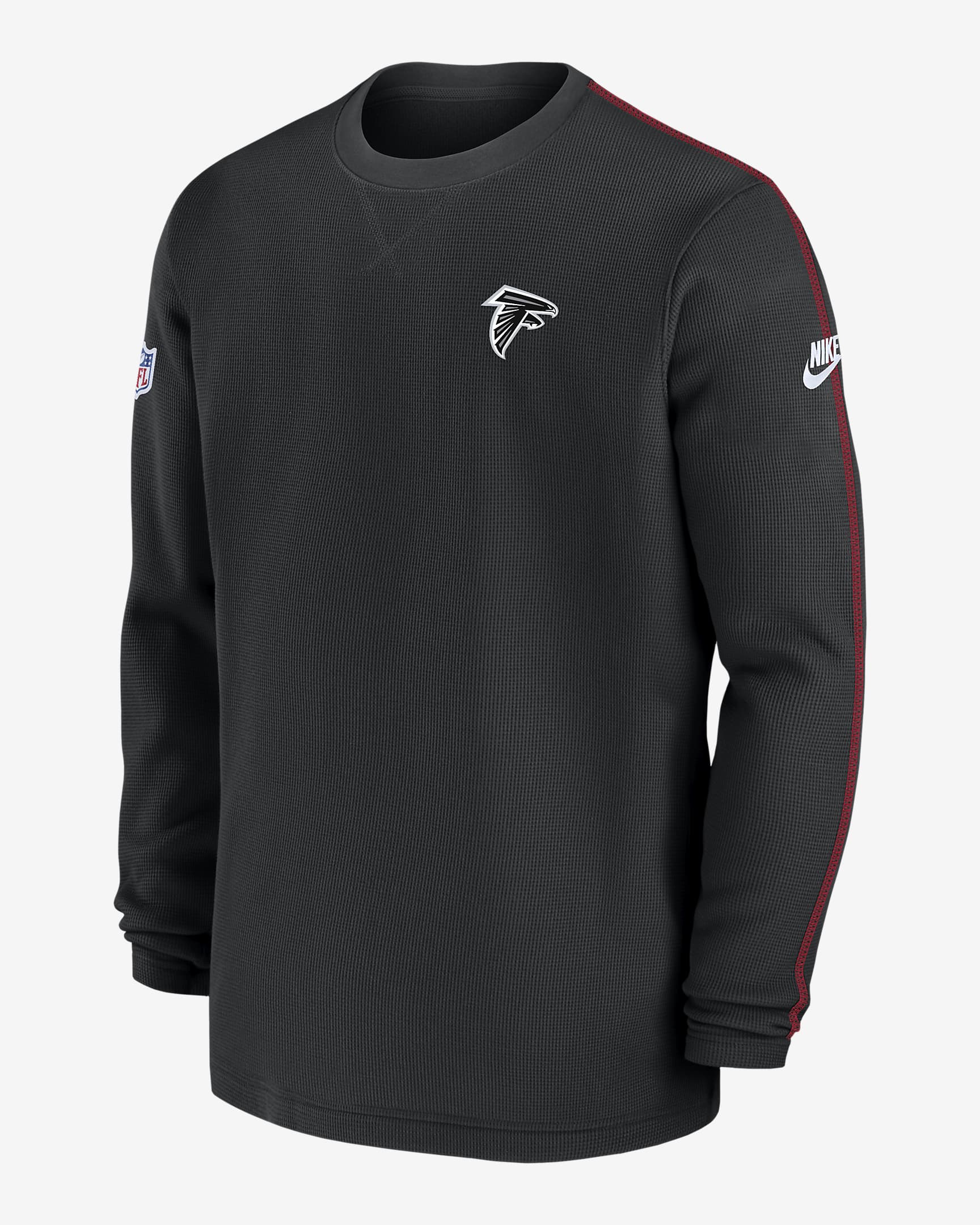 Atlanta Falcons Logo Coach Men’s Nike NFL LongSleeve Top.