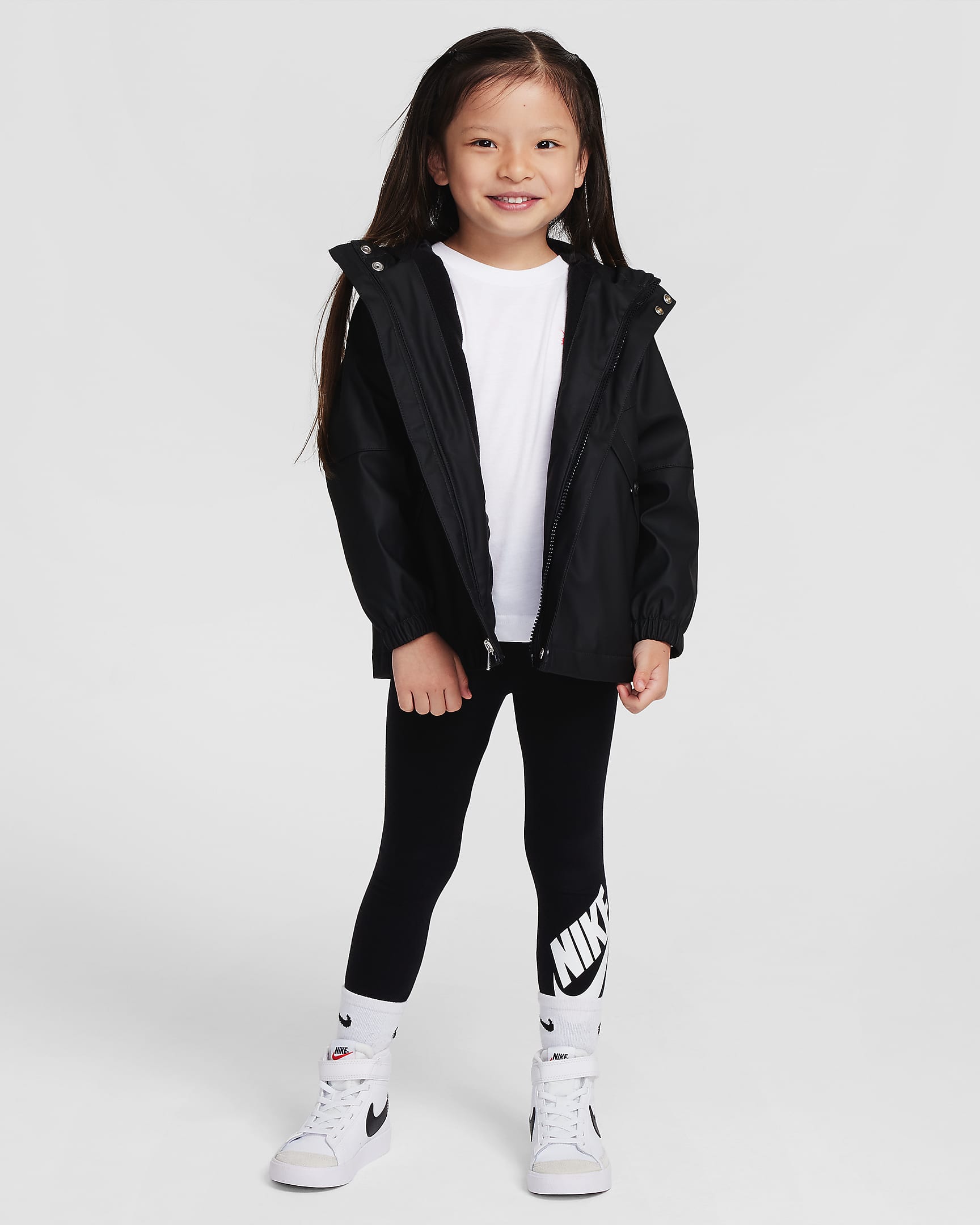 Nike Toddler Rain Jacket - Black