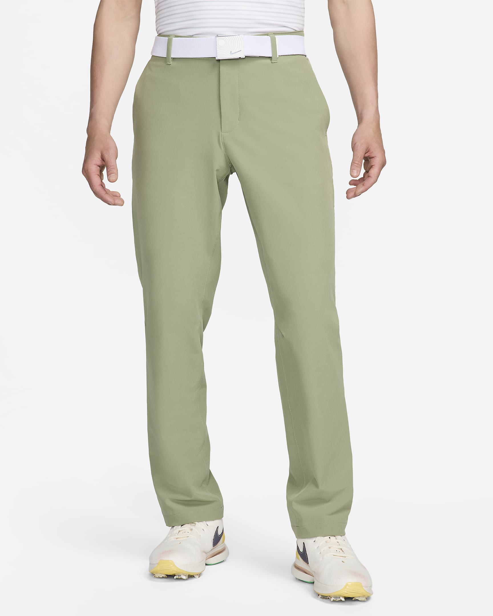 Nike Tour Repel Flex Men's Slim Golf Pants - Oil Green/Black