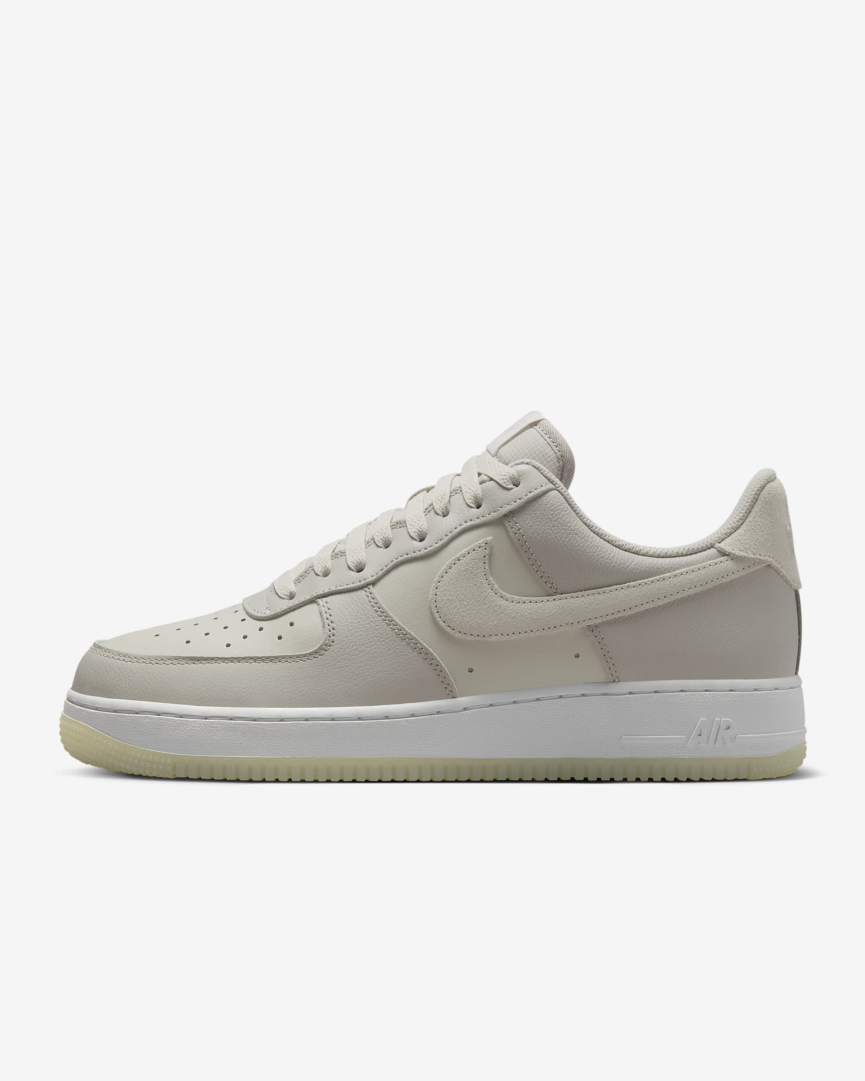 Nike Air Force 1 '07 LV8 Men's Shoes - Light Bone/Light Iron Ore/Summit White