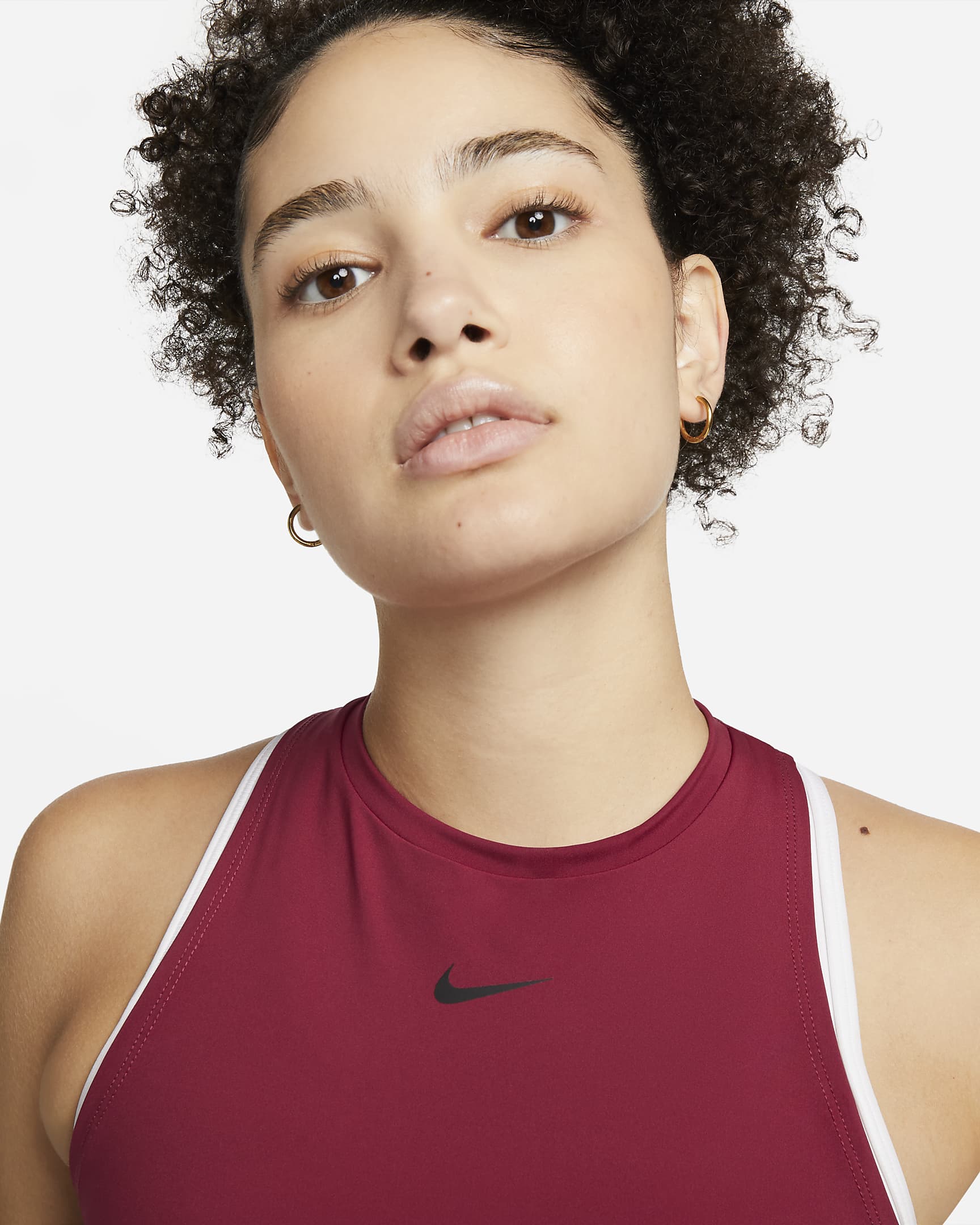 Nike Pro Dri-FIT Women’s Cropped Graphic Tank. Nike.com