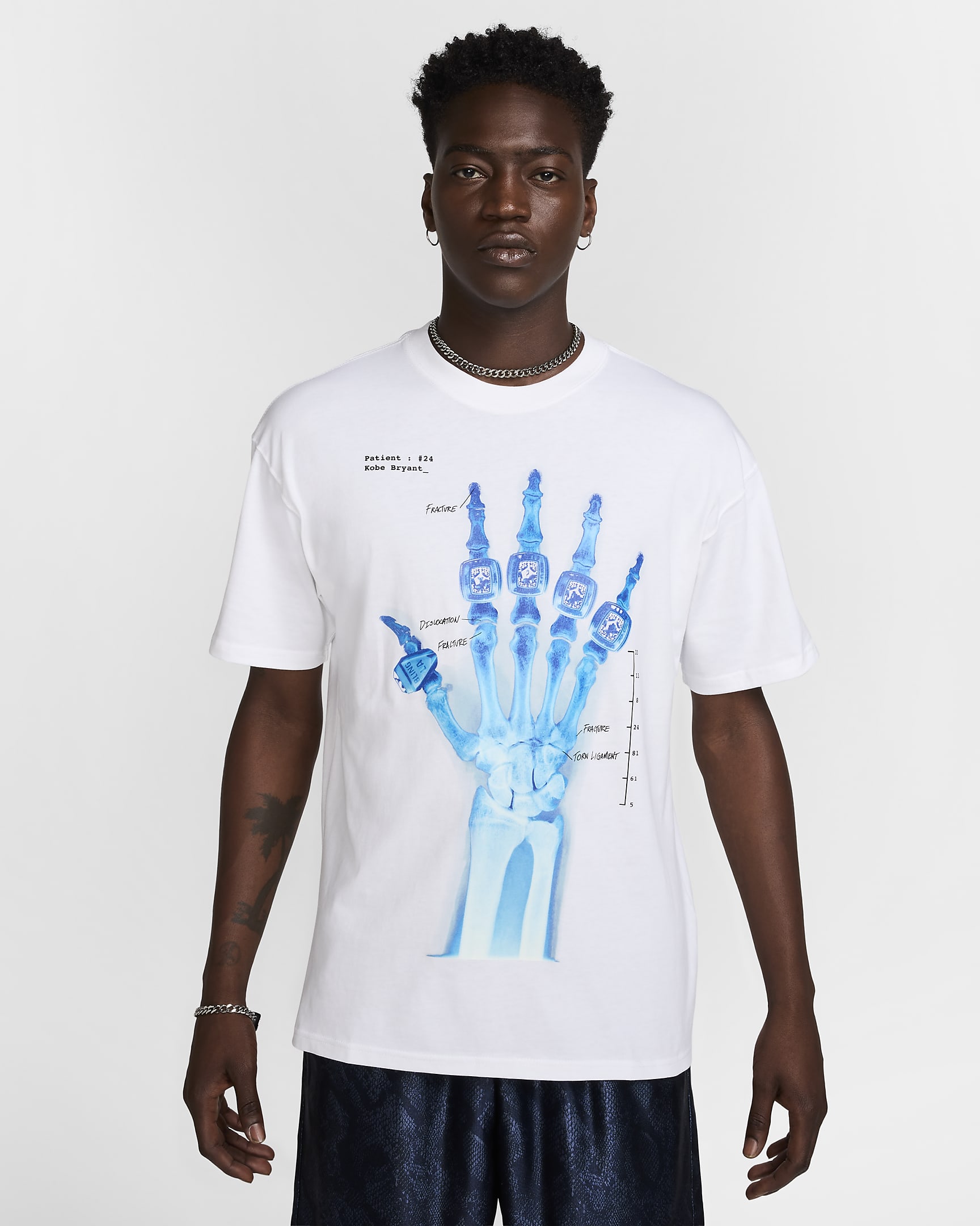 Kobe 'X-Ray' Men's T-Shirt - White