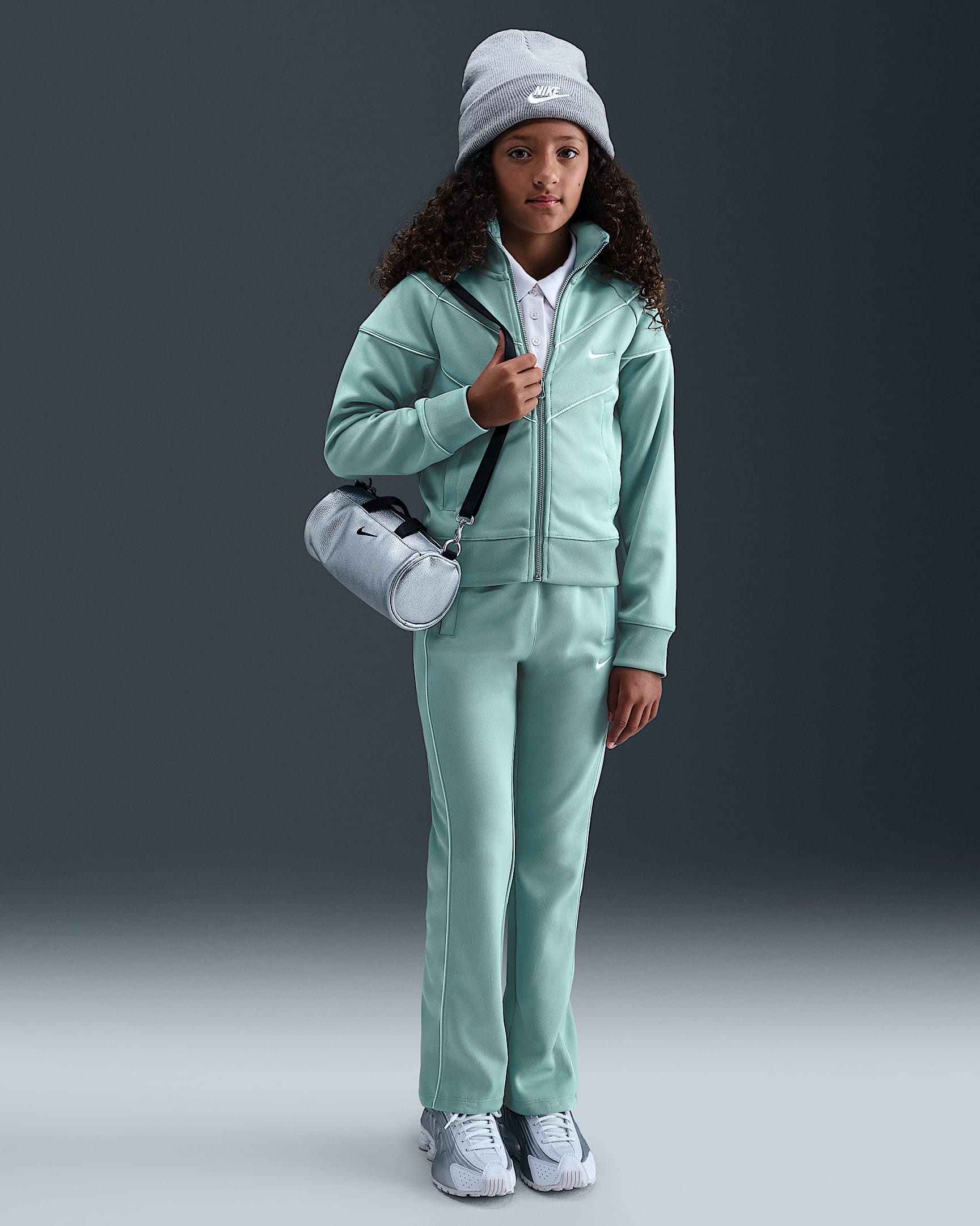 Pantalon de survêtement Nike Sportswear pour ado (fille) - Cannon/Mint Foam/Sail