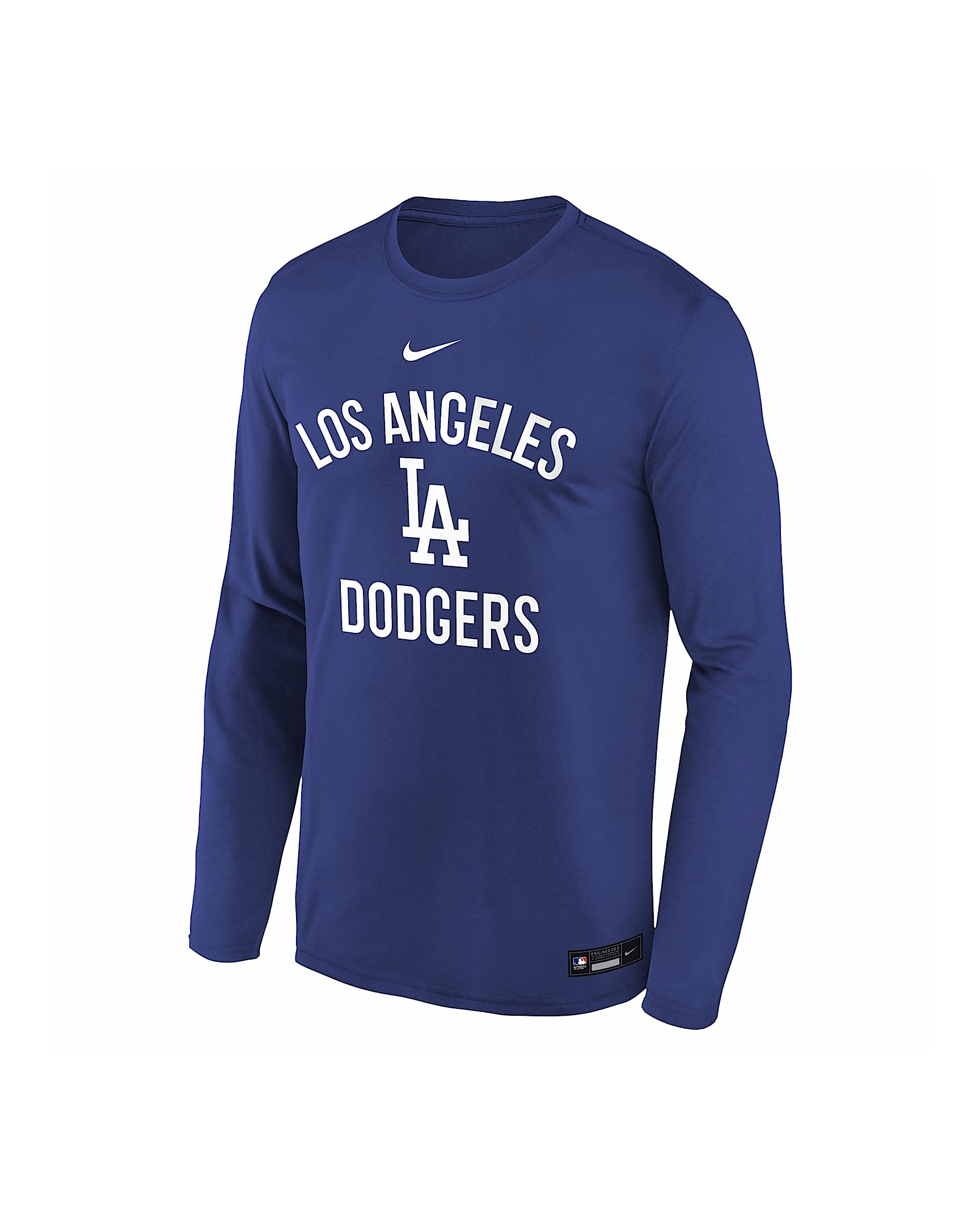Los Angeles Dodgers Authentic Collection Team Issue Legend Big Kids' Nike Dri-FIT MLB T-Shirt - Royal