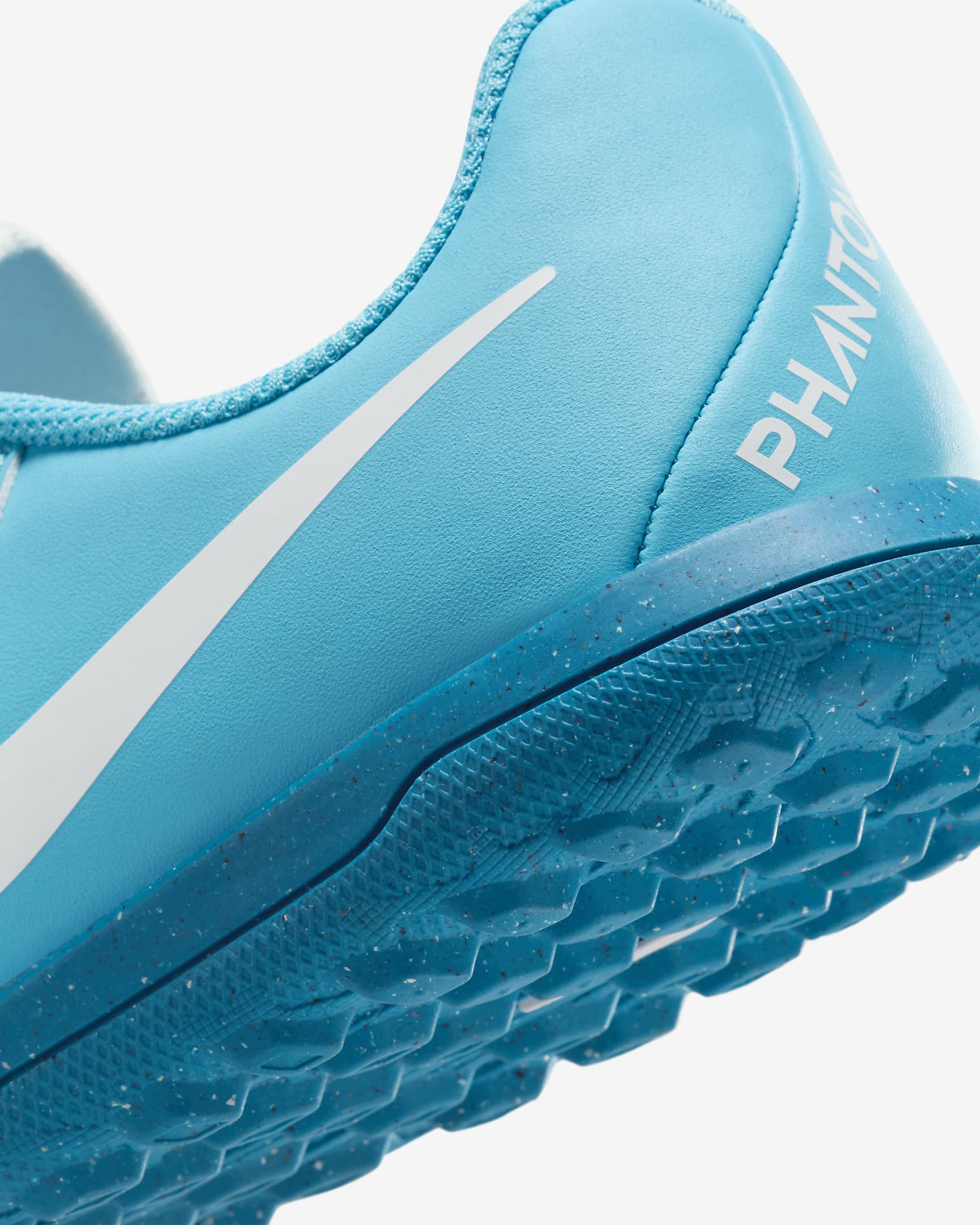 รองเท้าฟุตบอลเด็กเล็ก/เด็กโต TF Nike Jr. Phantom GX 2 Club - Blue Fury/ขาว