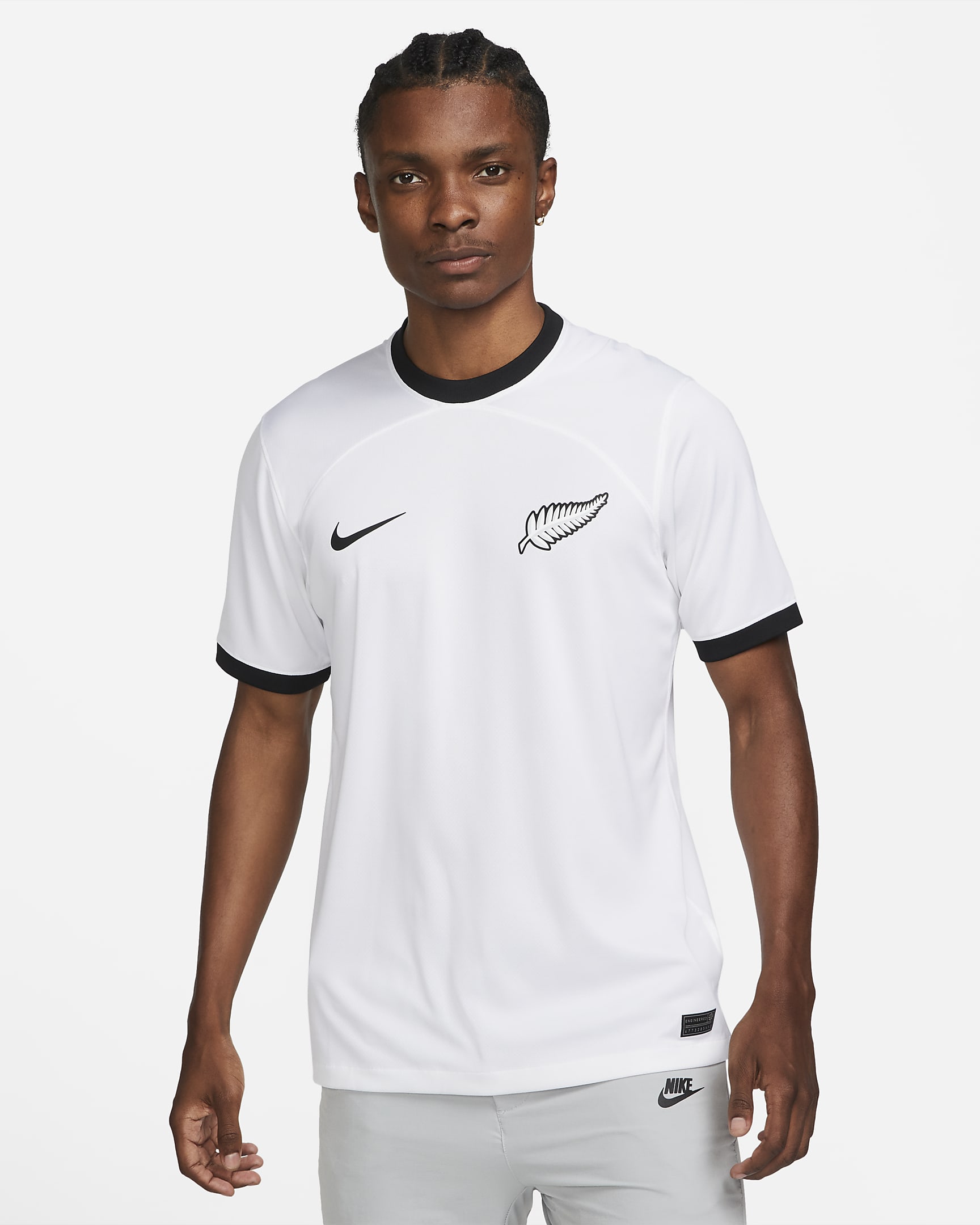 New Zealand 2022/23 Stadium Home Men's Nike DriFIT Football Shirt. Nike SE