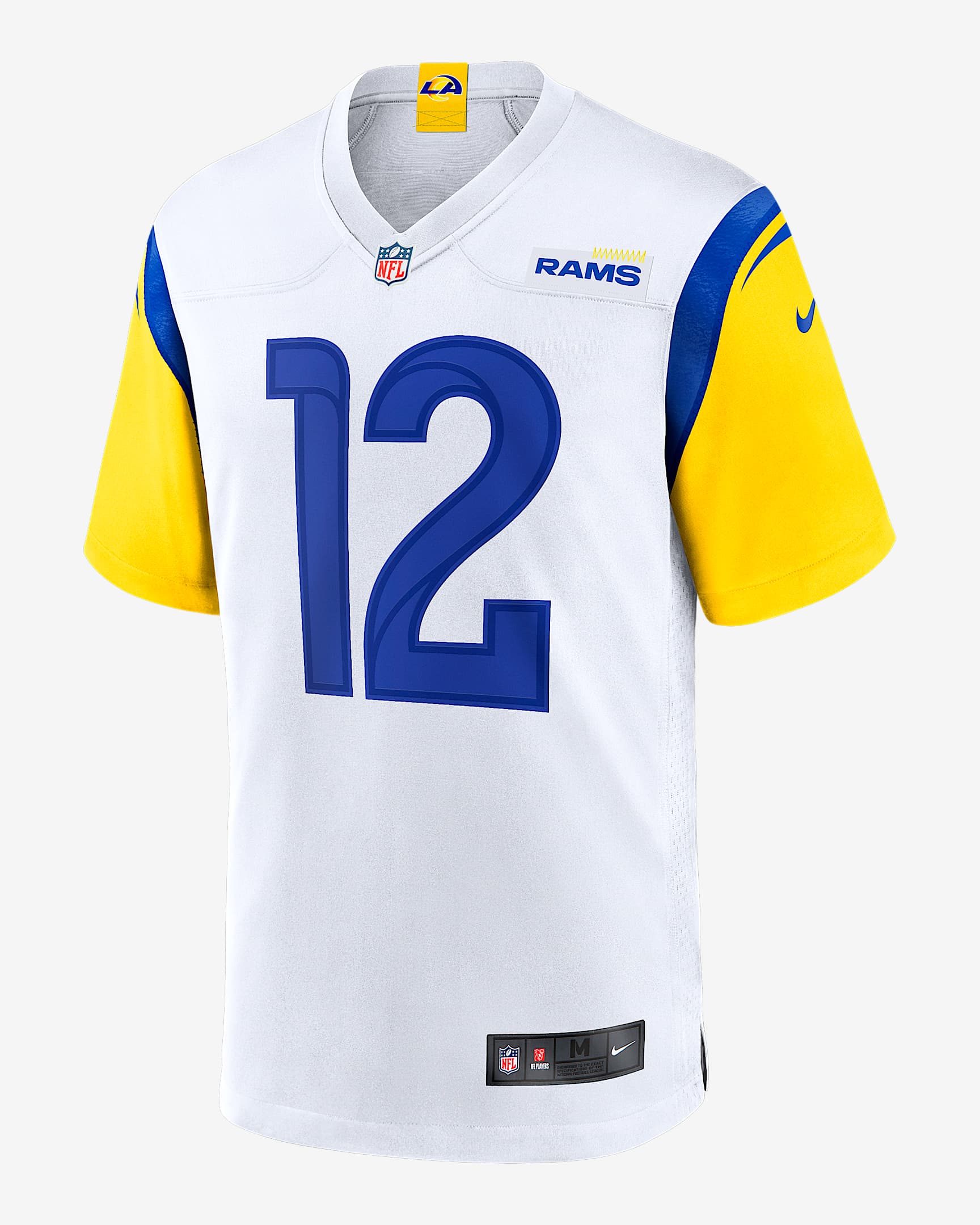 Puka Nacua Los Angeles Rams Men's Nike NFL Game Jersey - White