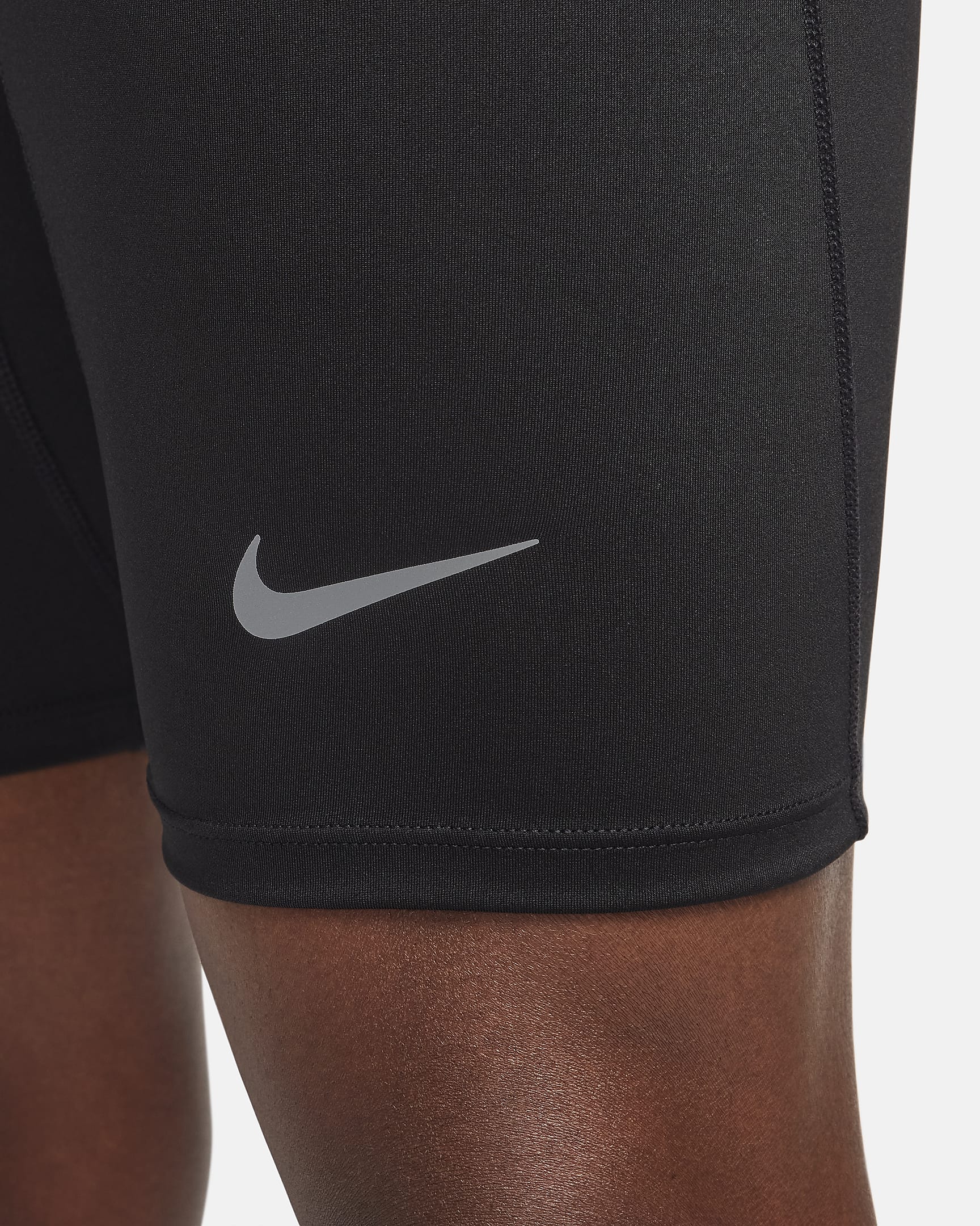 Tights da running a metà lunghezza con slip foderato Dri-FIT Nike Fast – Uomo - Nero