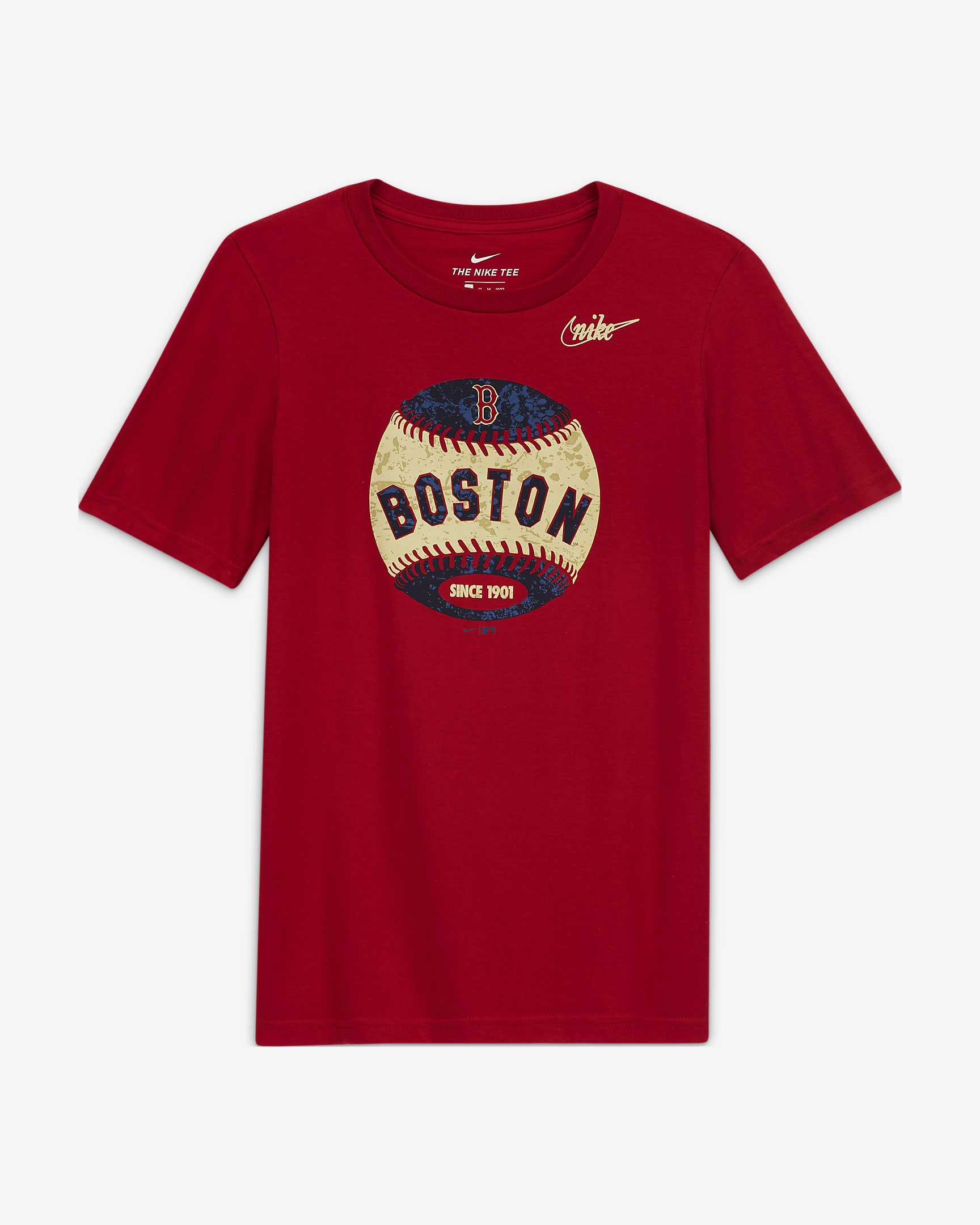 Nike (MLB Boston Red Sox) Big Kids' (Boys') T-Shirt - Sport Red